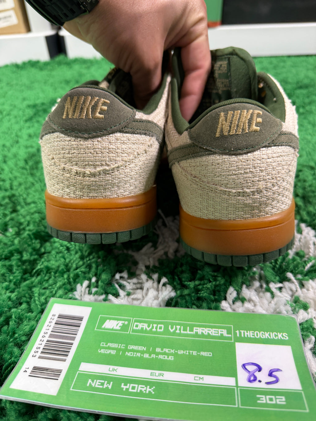 Nike Sb Bonsai Hemps - Size 8.5