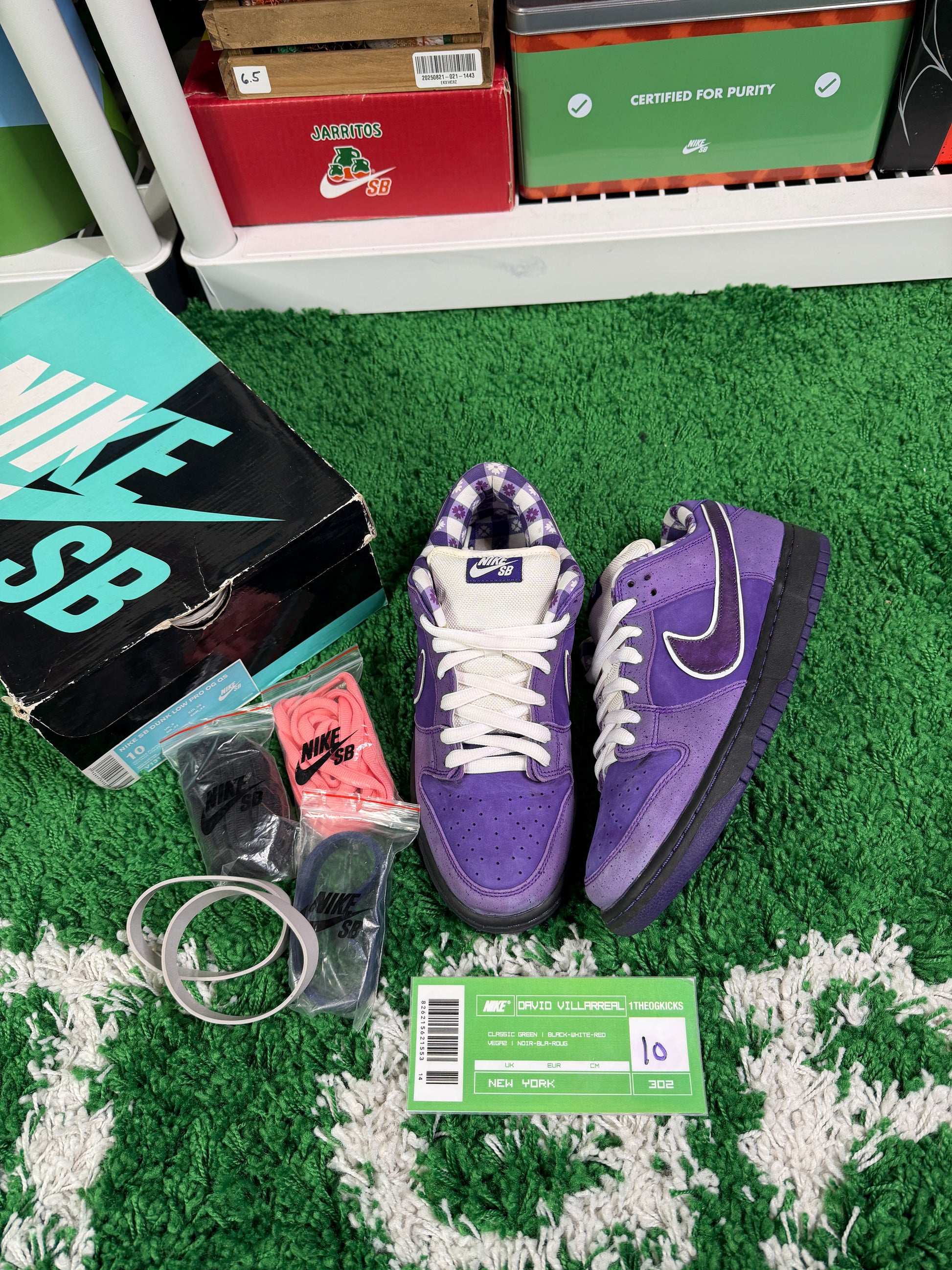 Nike Sb Purple Lobsters - Size 10