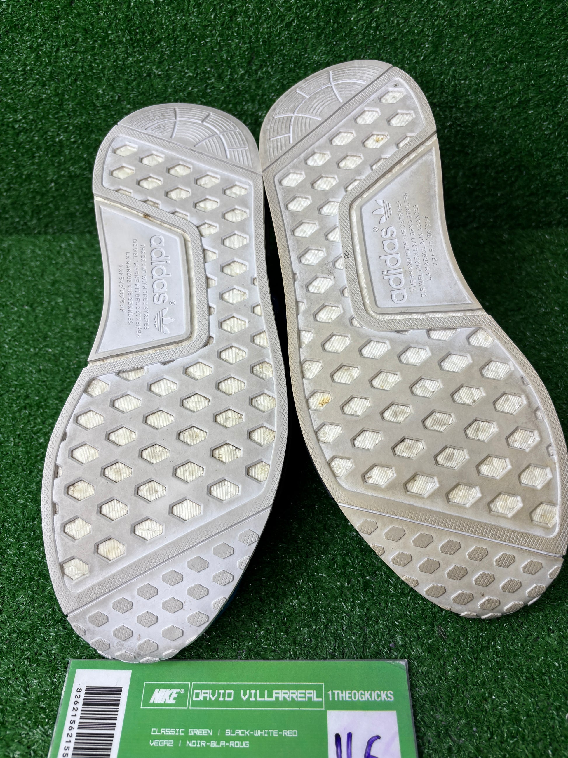 Addidas Pharrell x NMD Human Race 'Sharp Blue' - Size 11.5