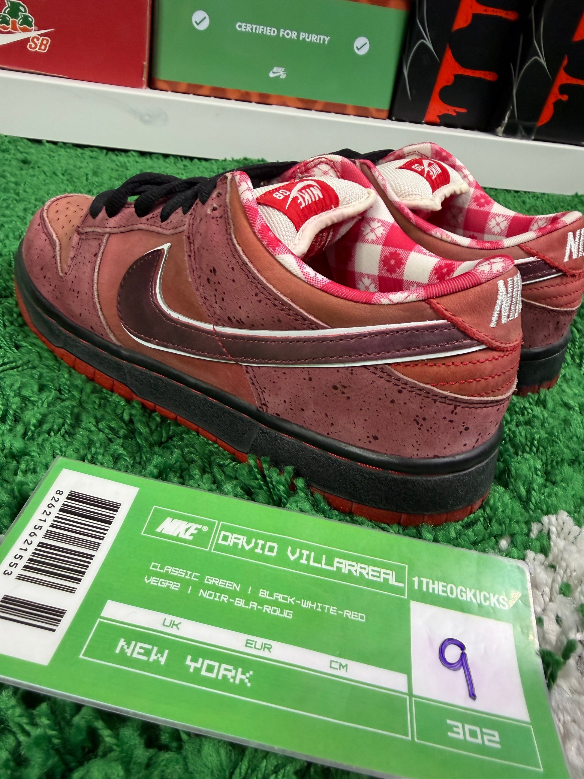 Nike Sb Red Lobsters - Size 9