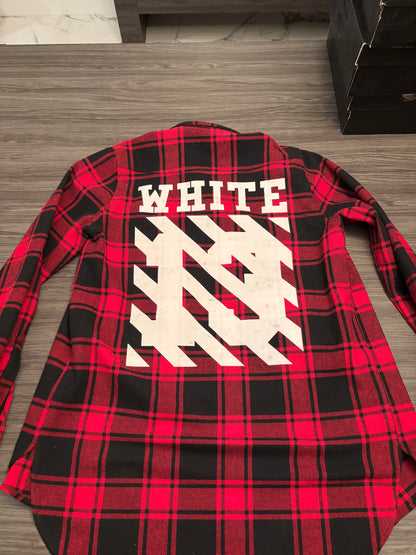 Off-White 13 red flannel - Size XXS