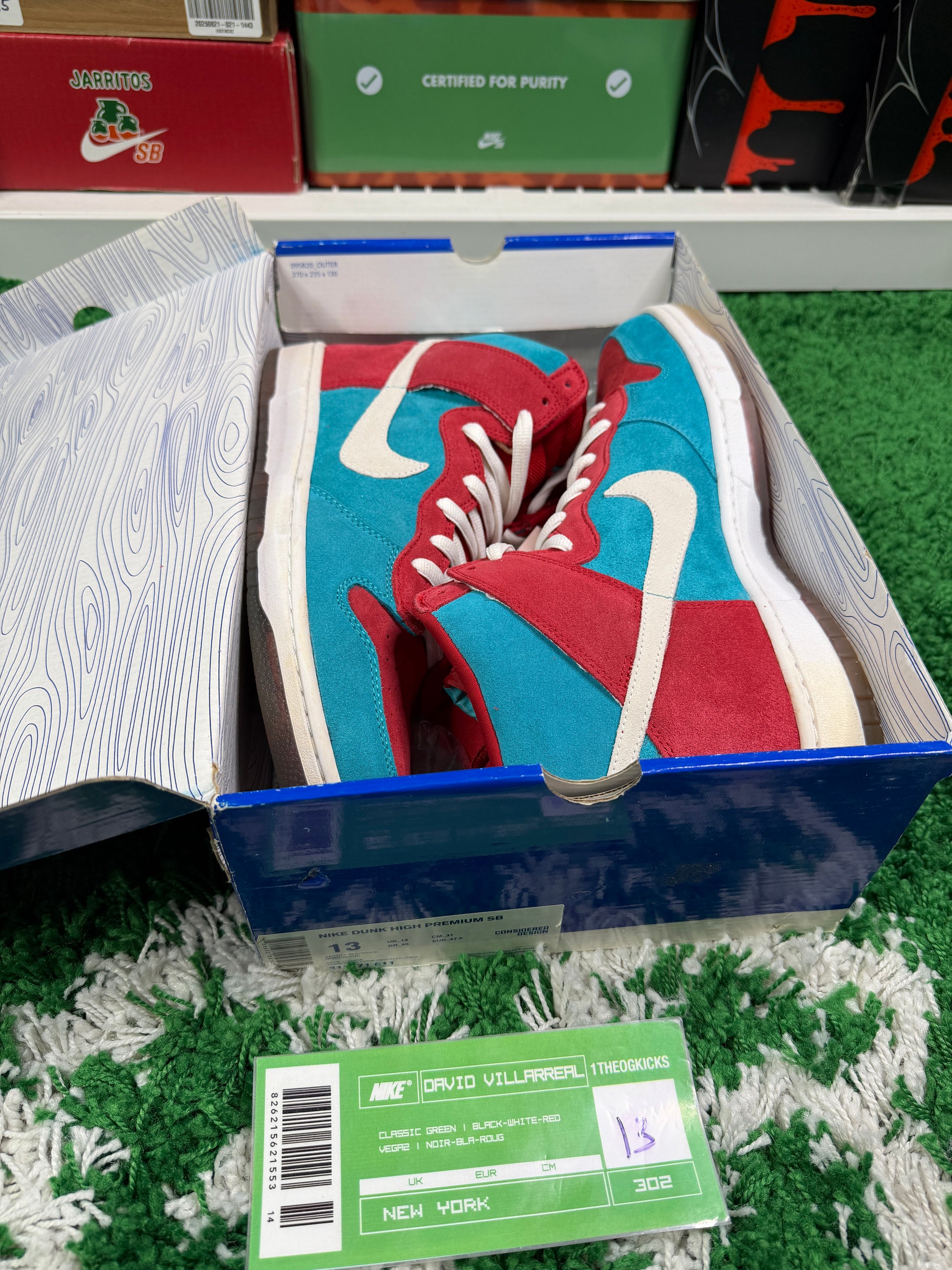 Nike Sb Bloody Gums - Size 13