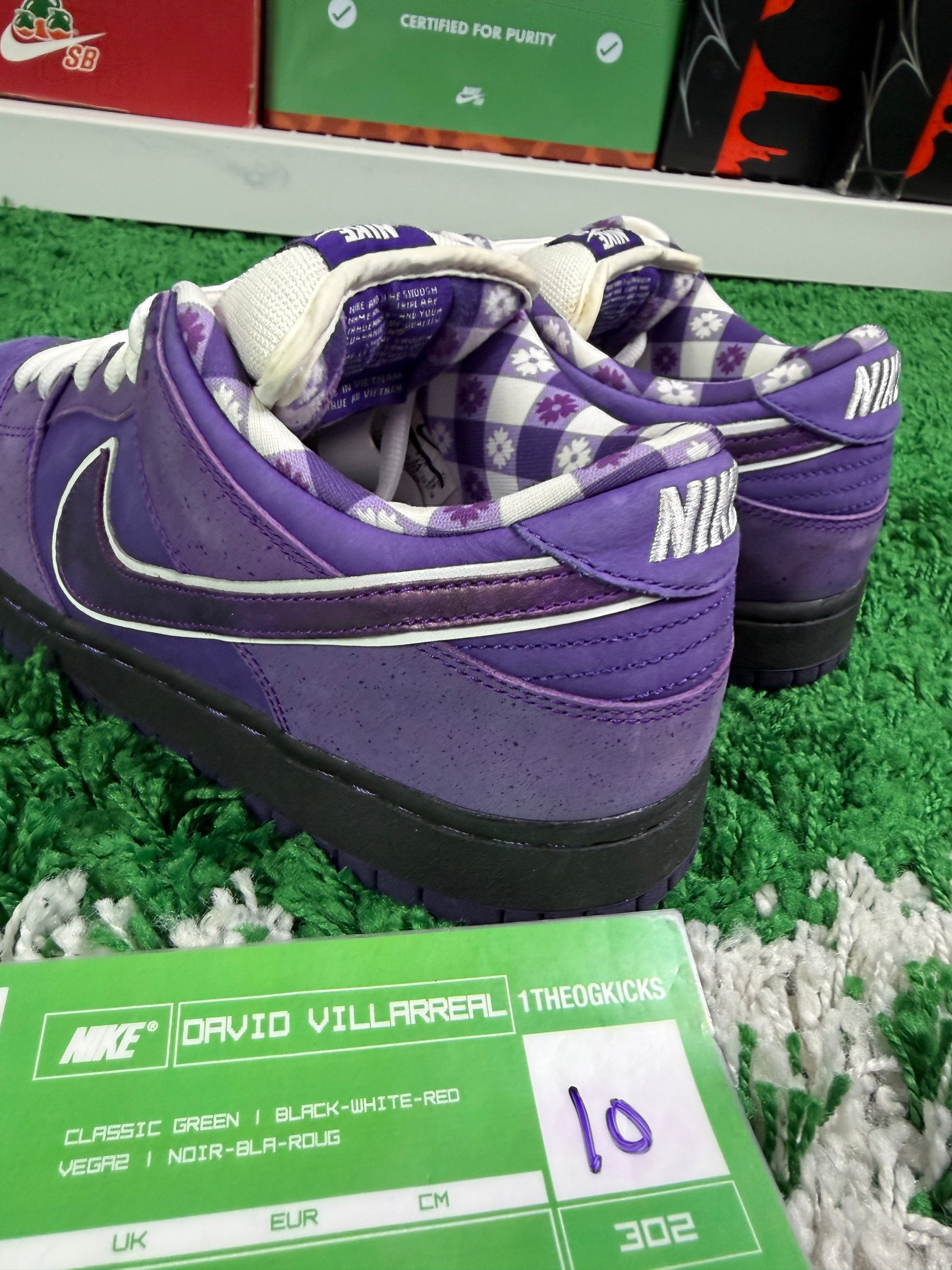 Nike Sb Purple Lobsters - Size 10