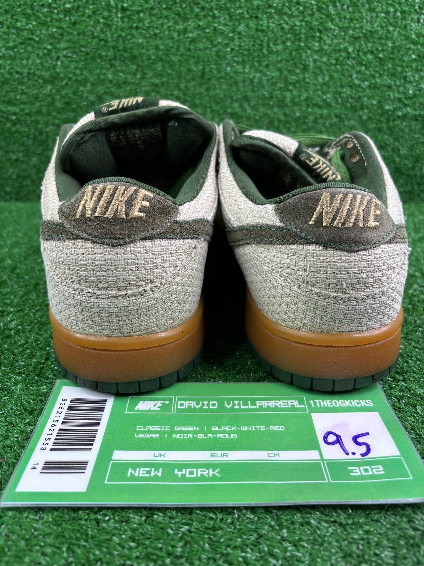 Nike Sb Bonsai Hemp - Size 9.5