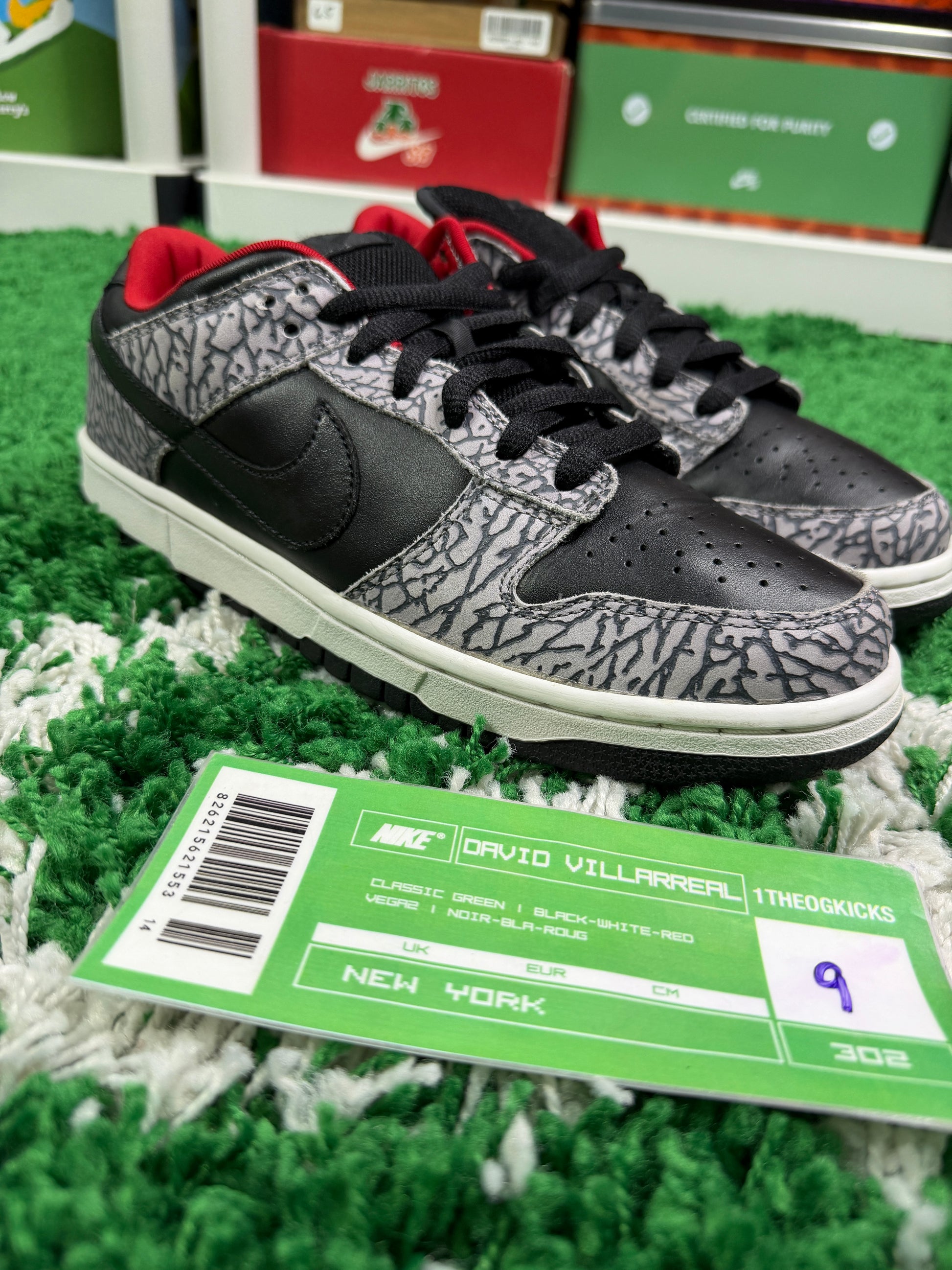 Nike Sb Supreme Black - Size 9