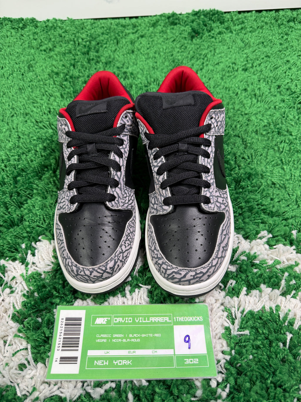 Nike Sb Supreme Black - Size 9