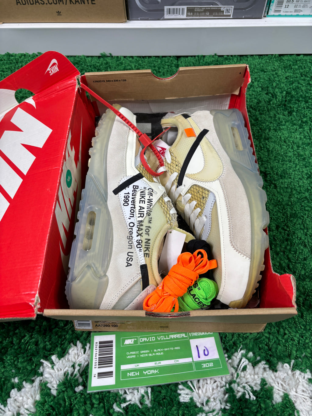 Nike Air Max 90 Off-White “The Ten” - Size 10