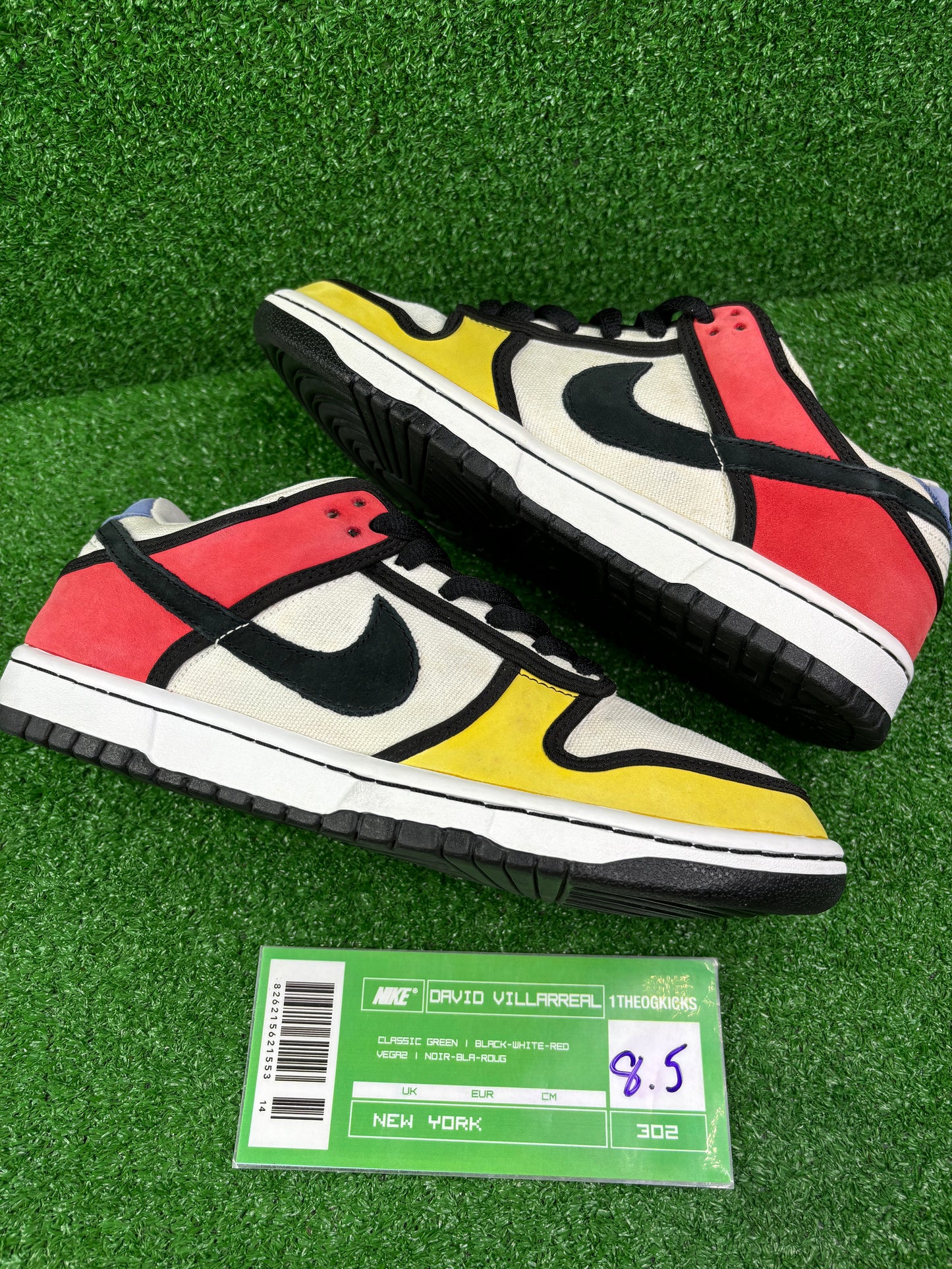 Nike Sb Piet Mondrain - Size 8.5