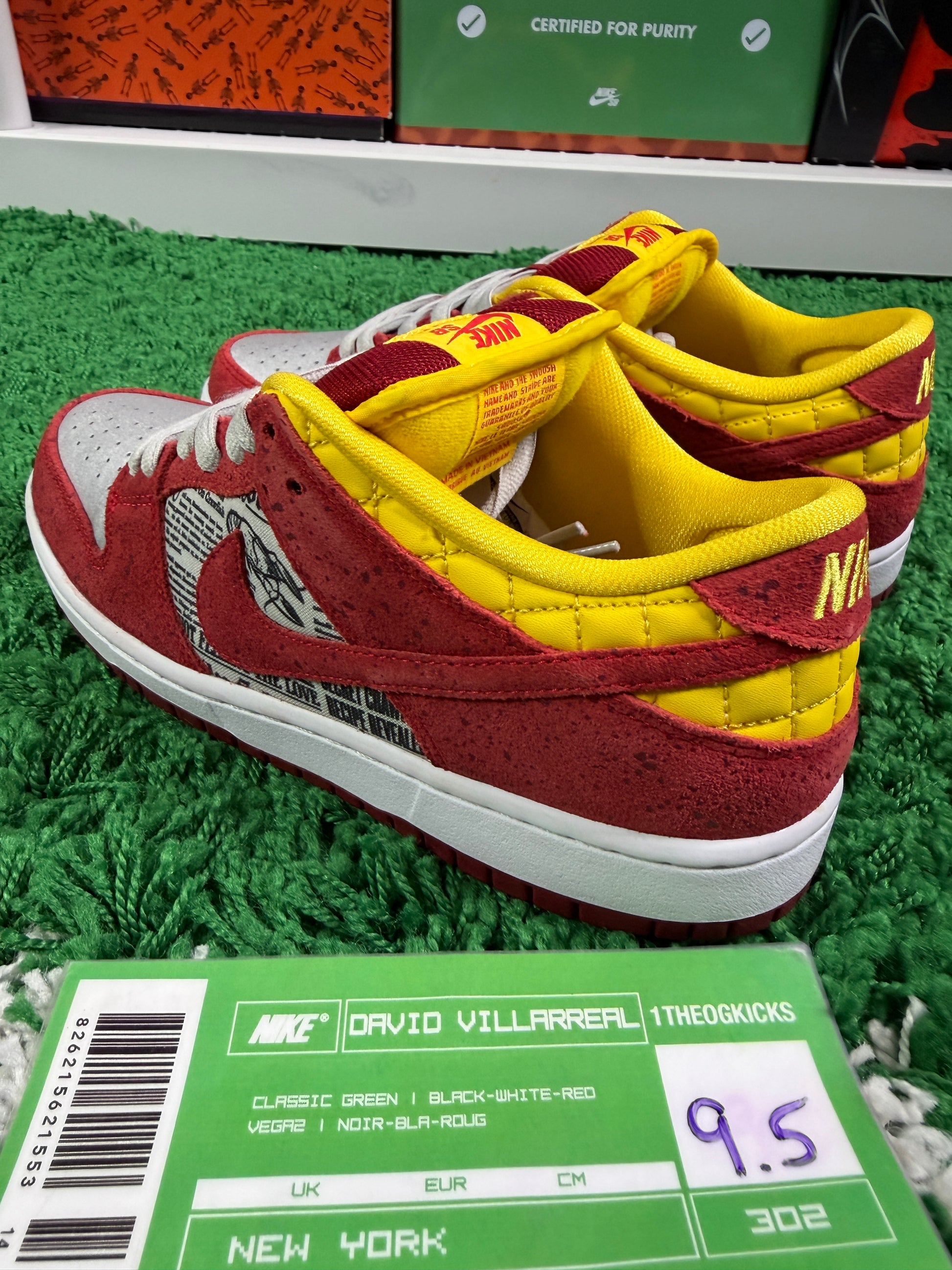 Nike Sb Crawfish - Size 9.5