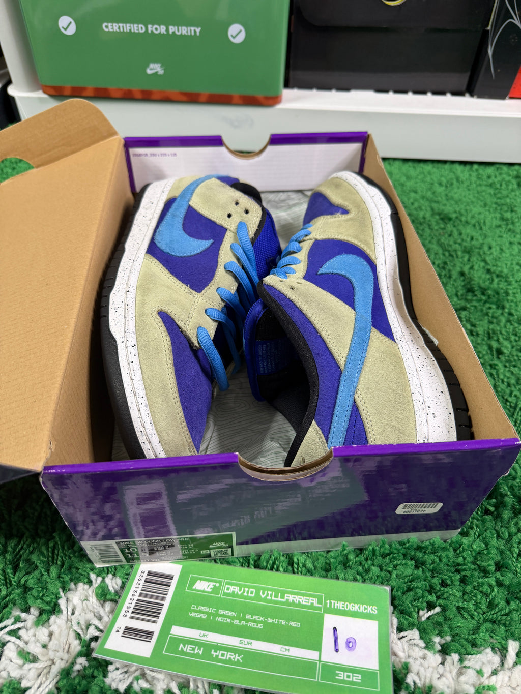 Nike Sb ACG Celadon - Size 10