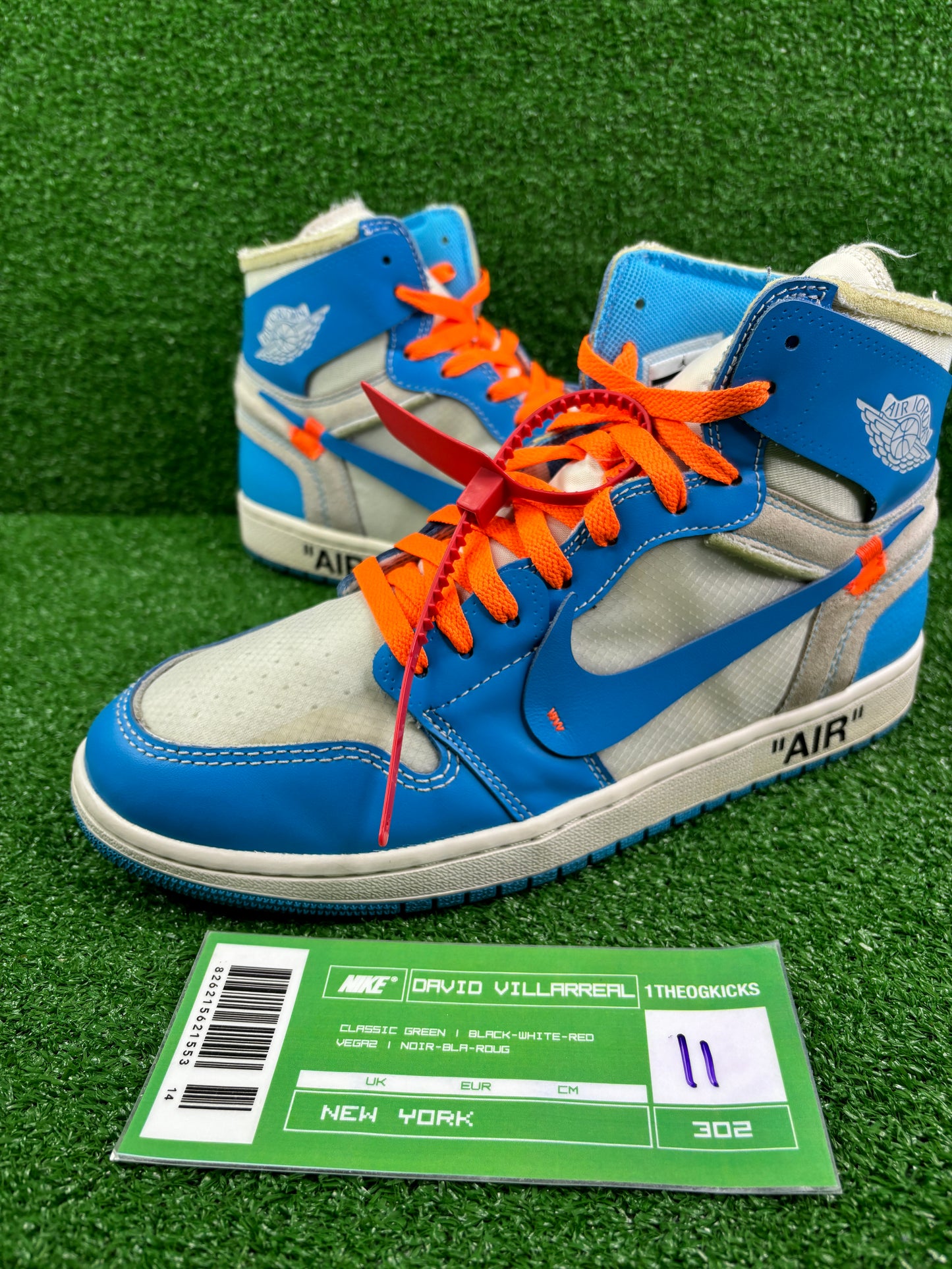 Jordan 1 OFF WHITE UNC - size 11