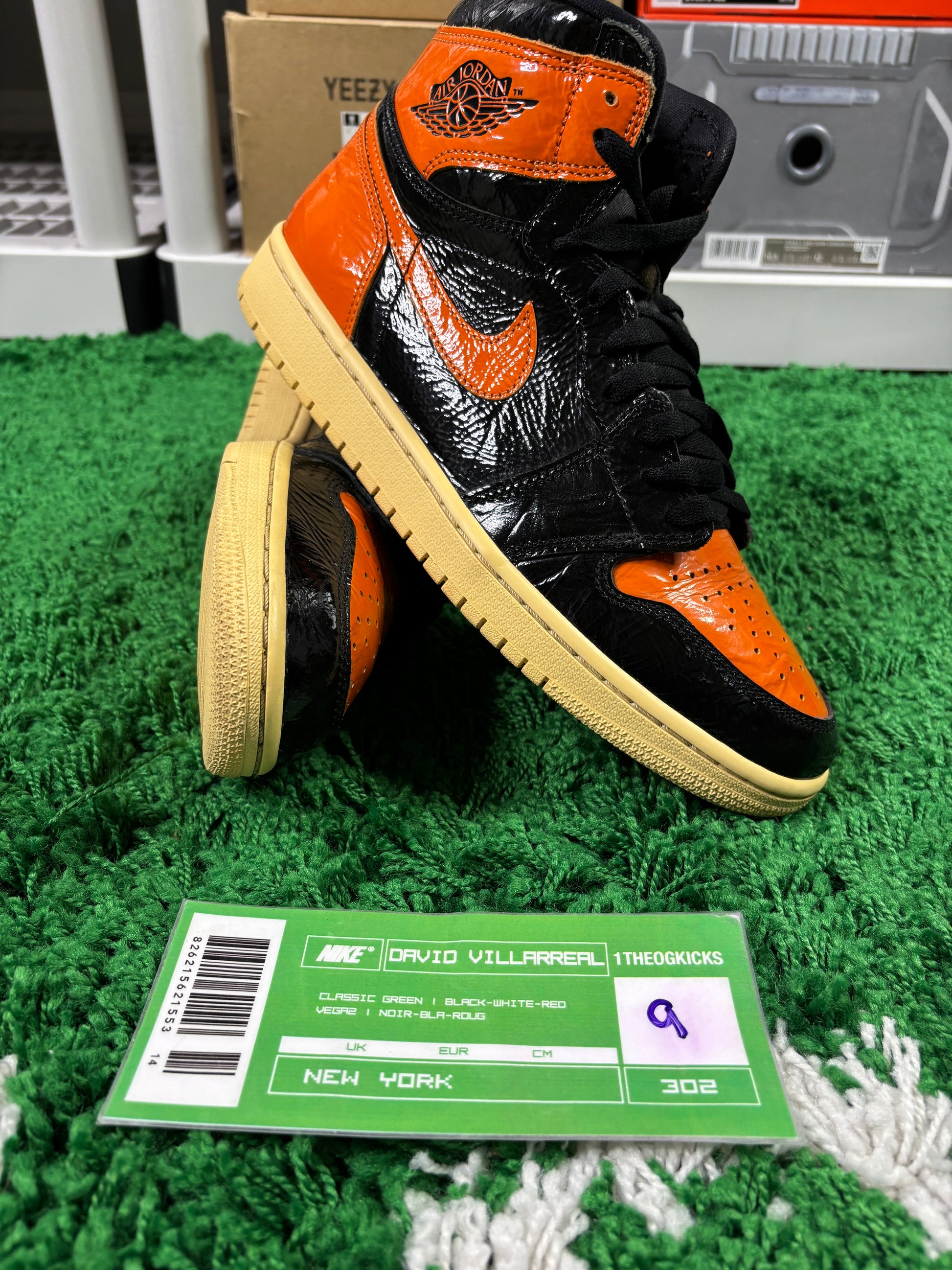 Jordan 1 Shattered Backboard 3.0 - Size 9