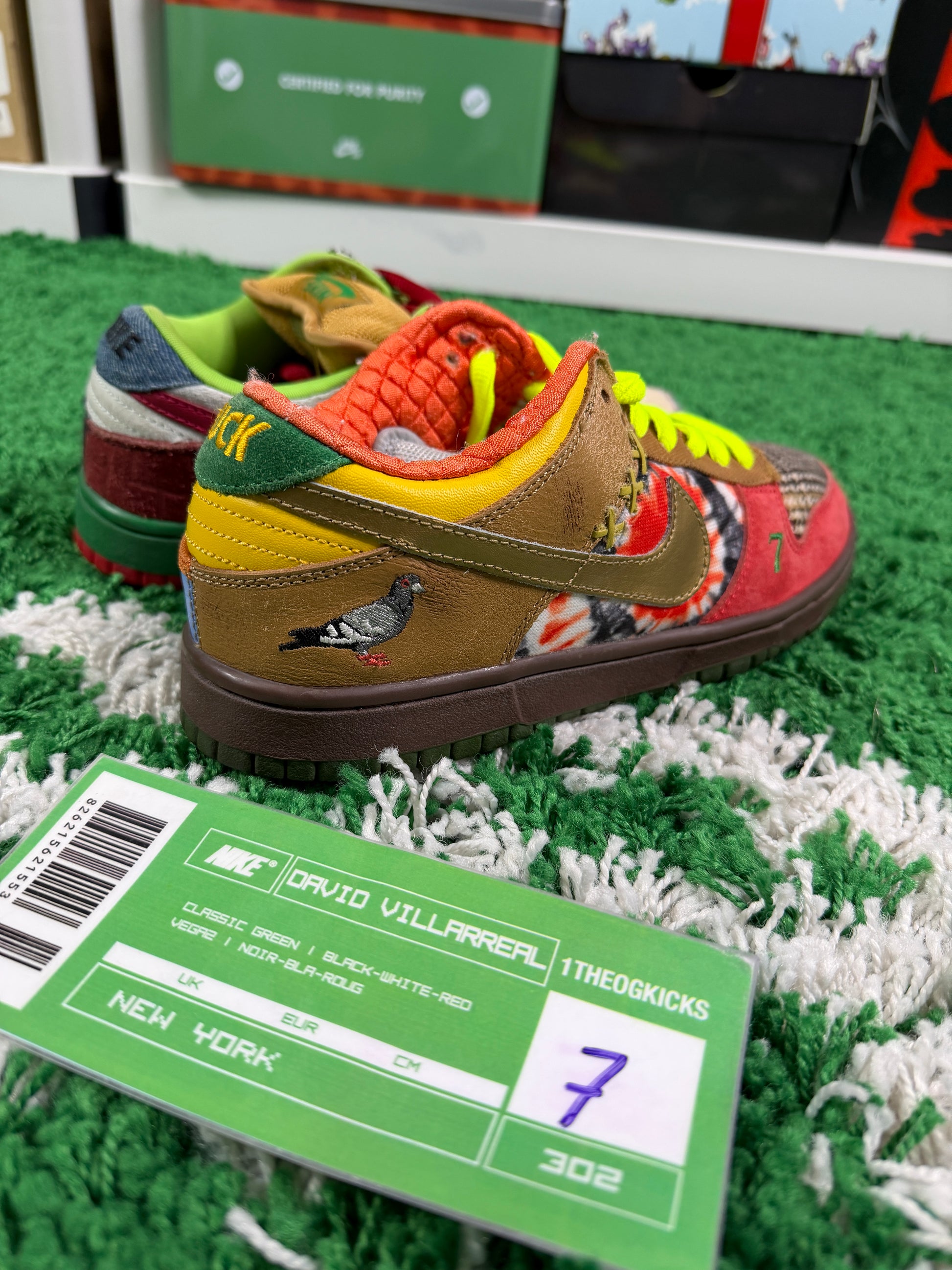 Nike Sb What The Dunks - Size 7