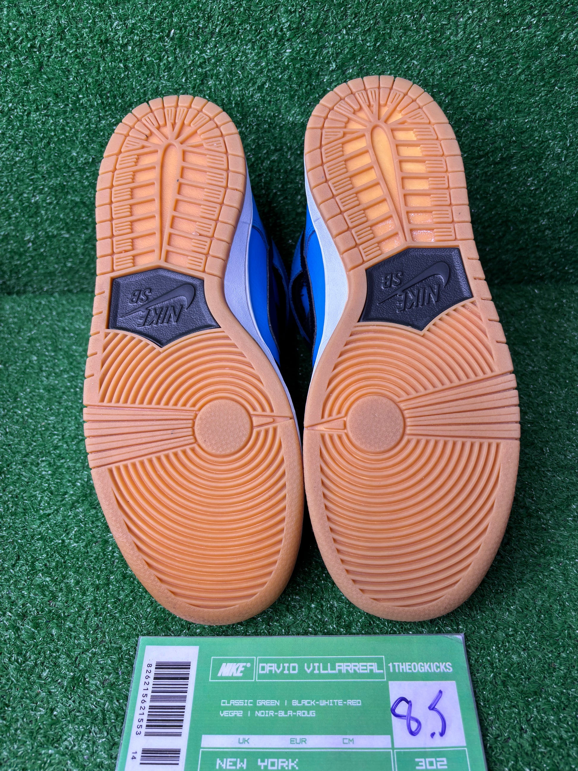 Nike Sb Blue Fury Highs - Size 8.5