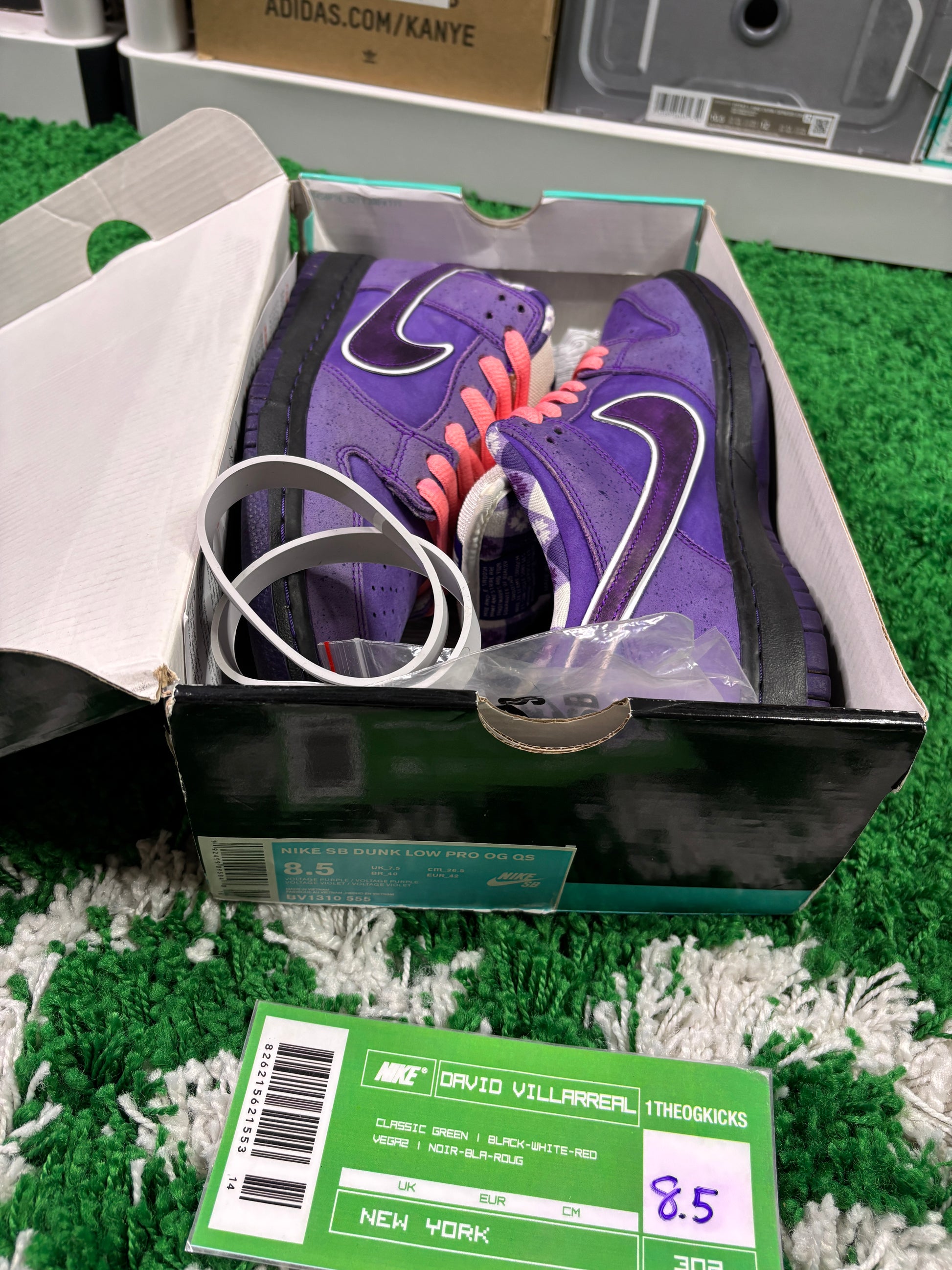 Nike Sb Purple Lobsters - Size 8.5