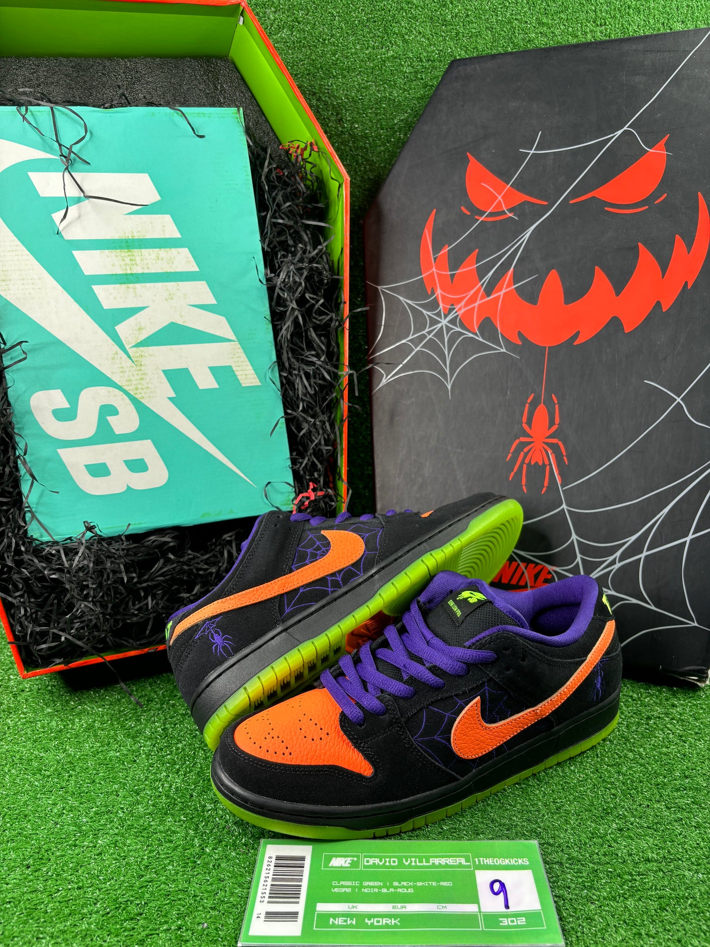 Nike Sb Night Of Mischief Special Box - Size 9