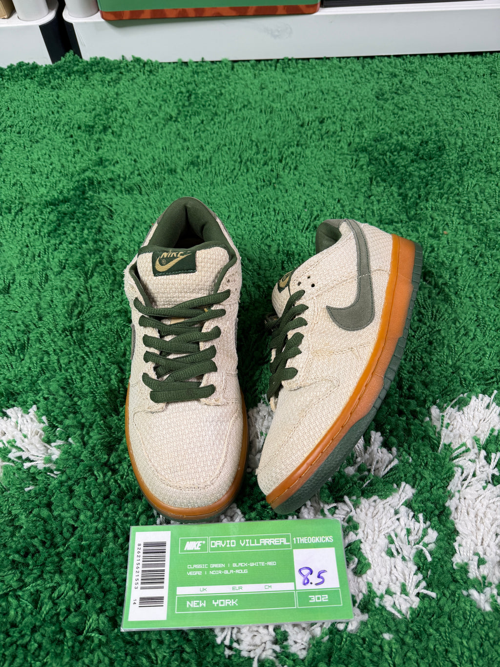 Nike Sb Bonsai Hemps - Size 8.5