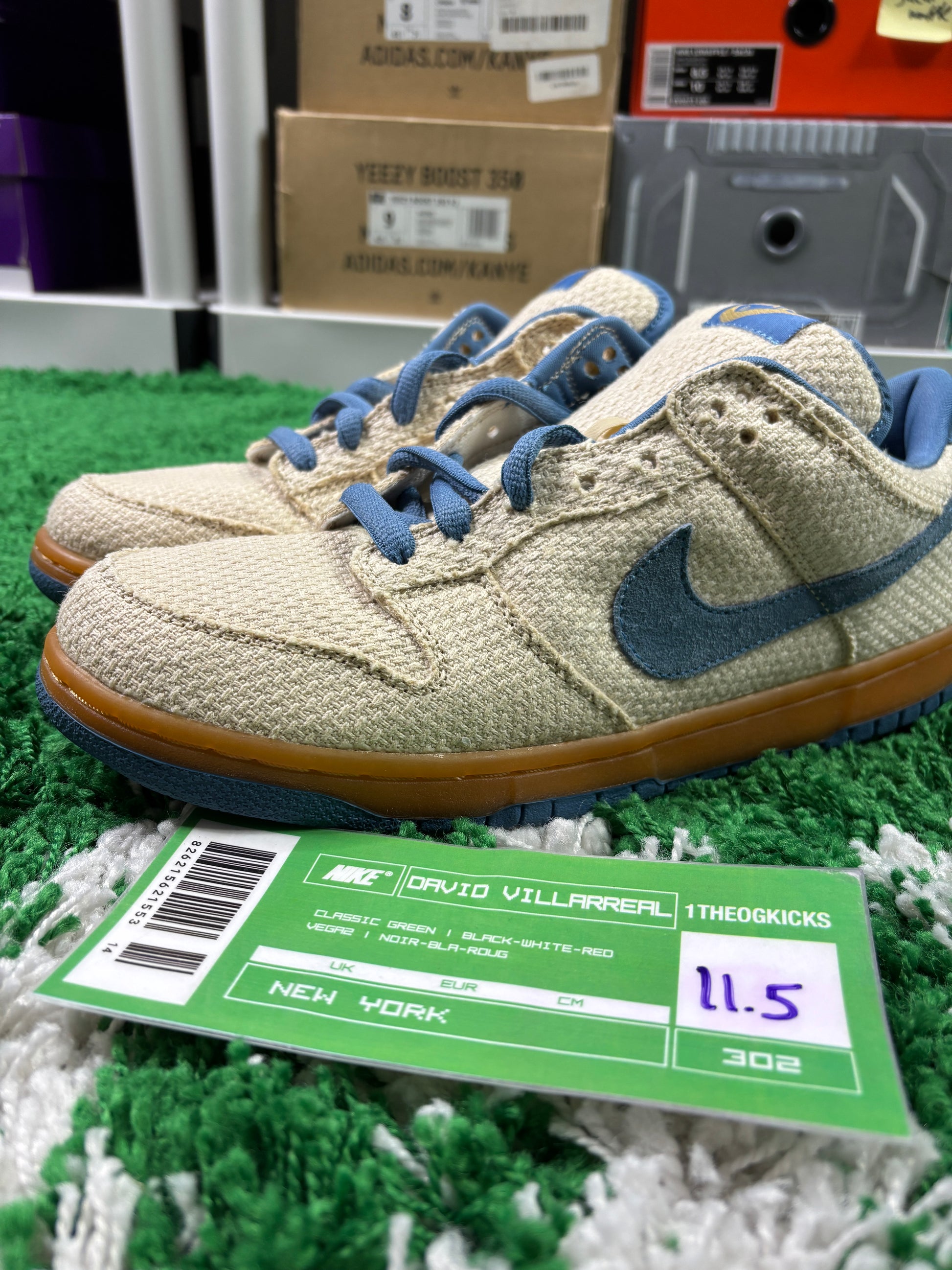 Nike Sb Blue Hemps - Size 11.5