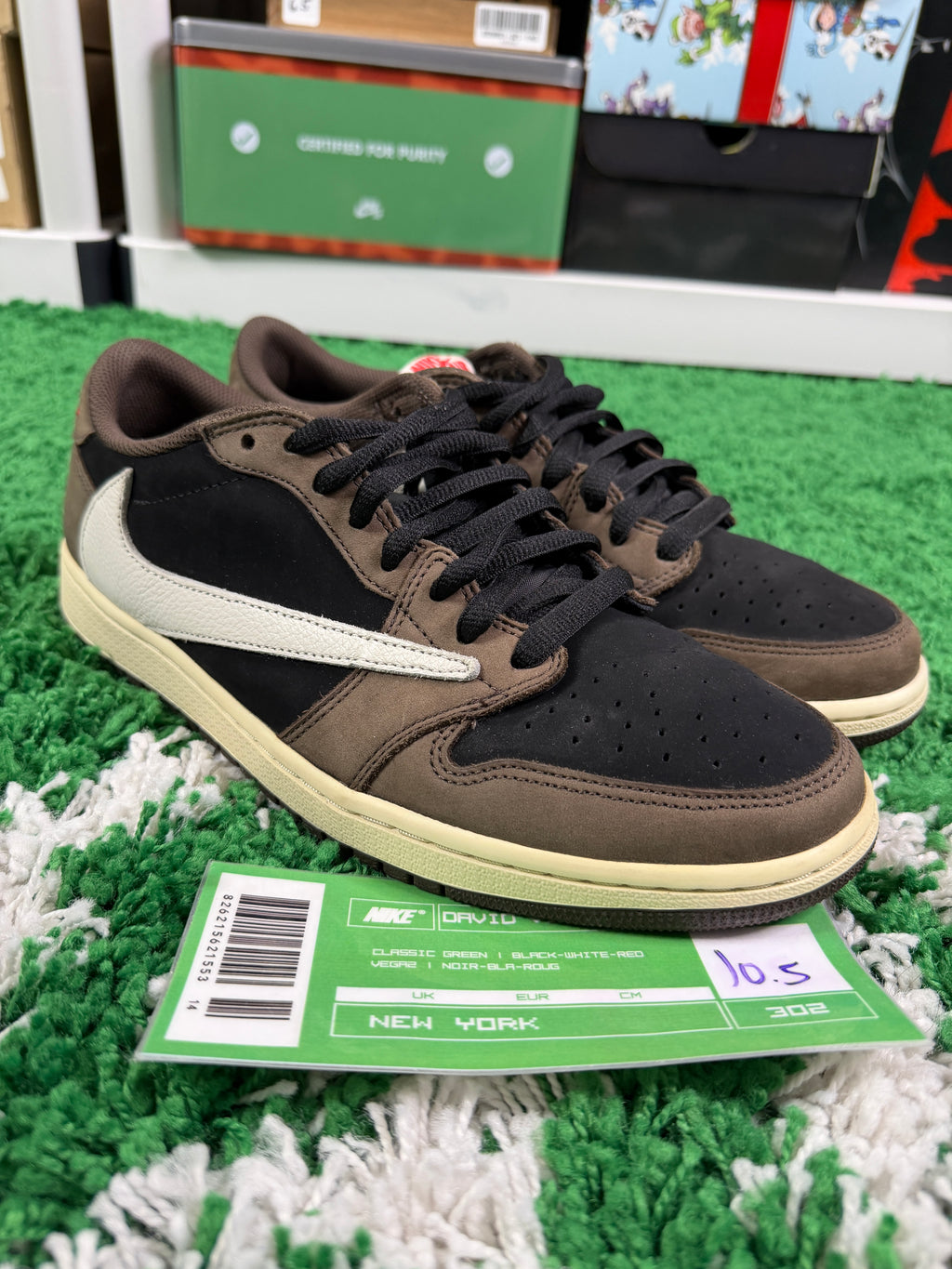 Air Jordan 1 Travis Mocha - Size 10.5