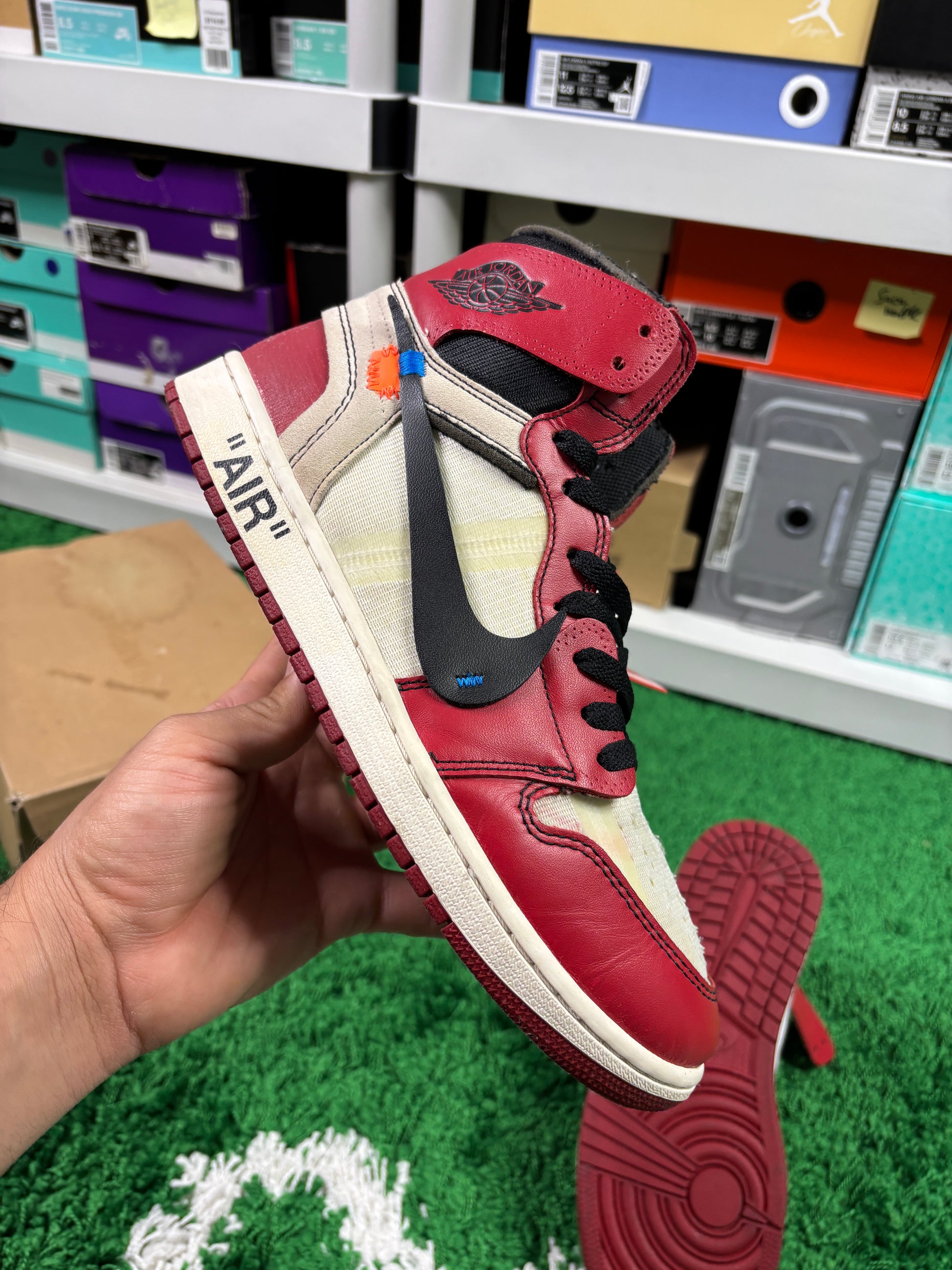Jordan 1 OFF WHITE Chicago- size 9.5