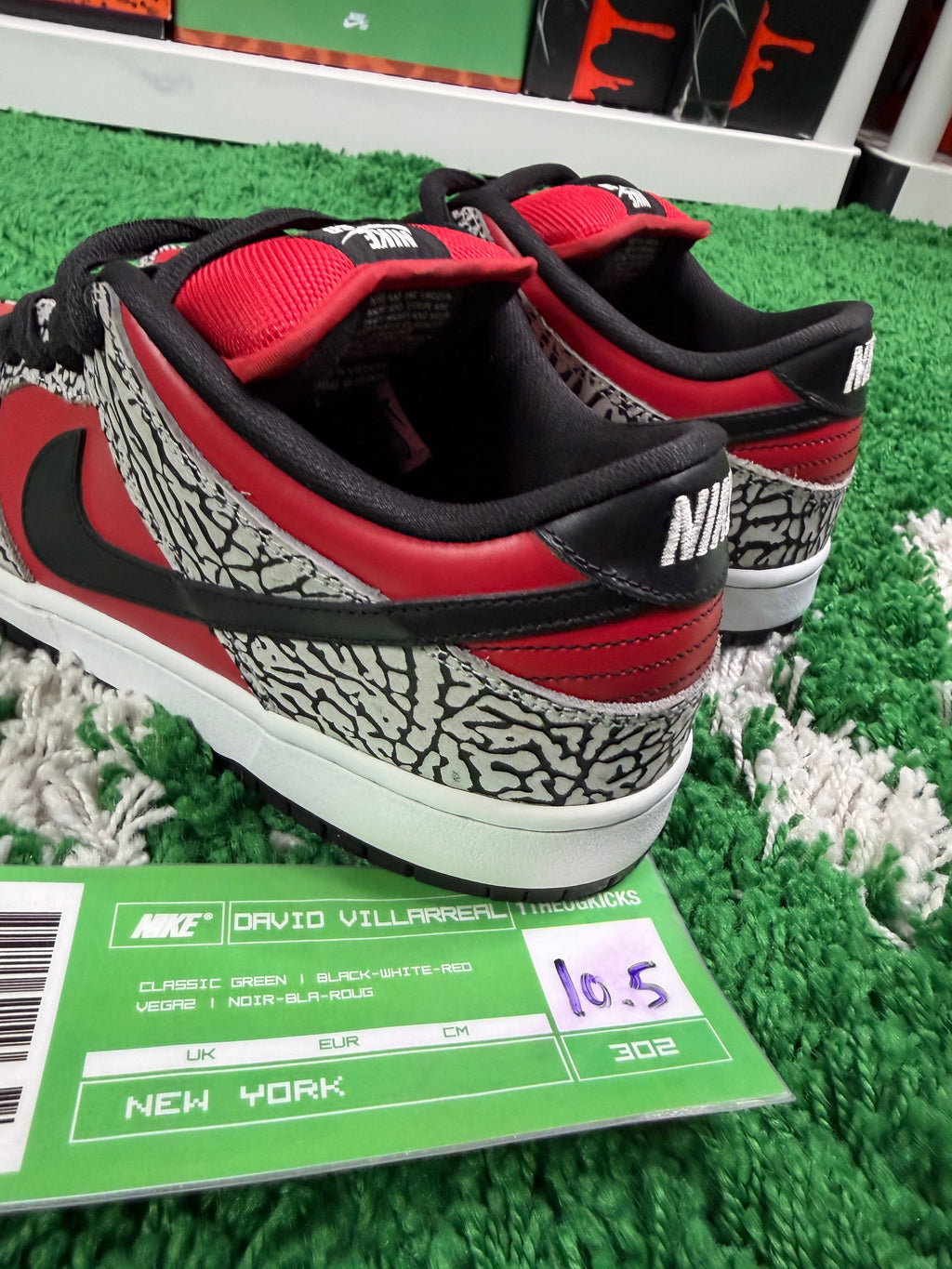 Nike Sb Red Supreme Lows - Size 10.5