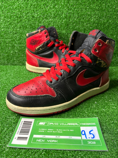 Air Jordan 1 Bred 1985 - Size 9.5