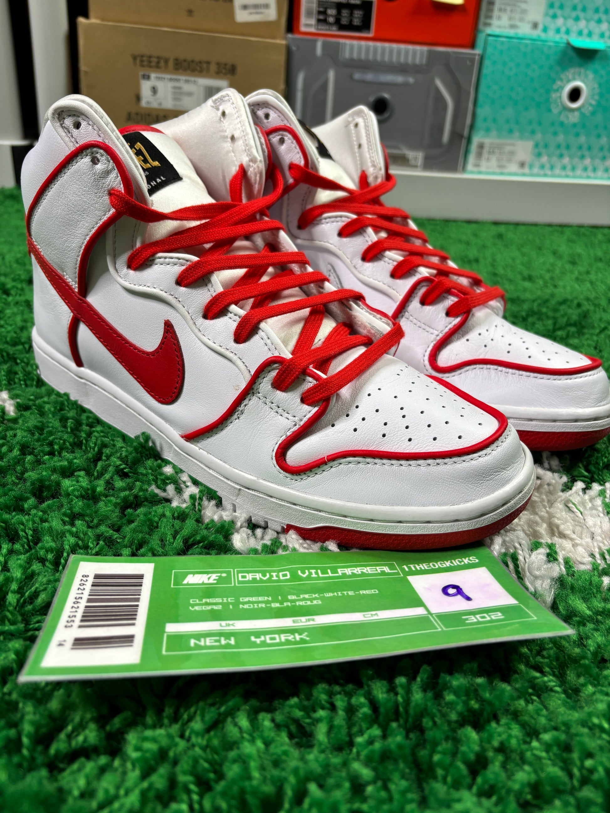 Nike Sb Paul Rodriguez Boxing High - Size 9