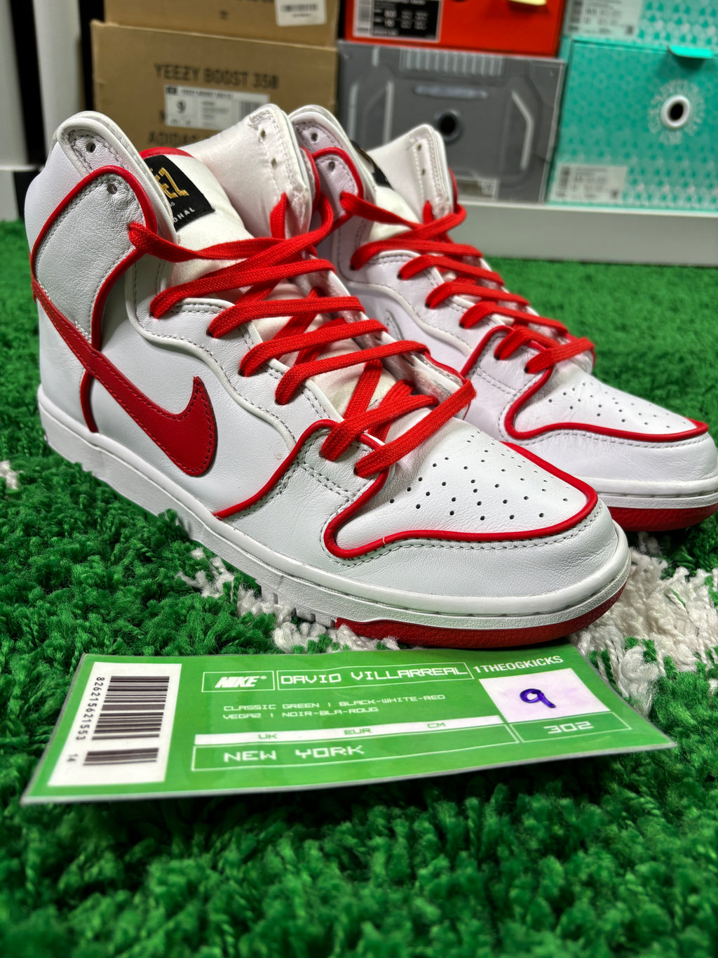 Nike Sb Paul Rodriguez Boxing High - Size 9