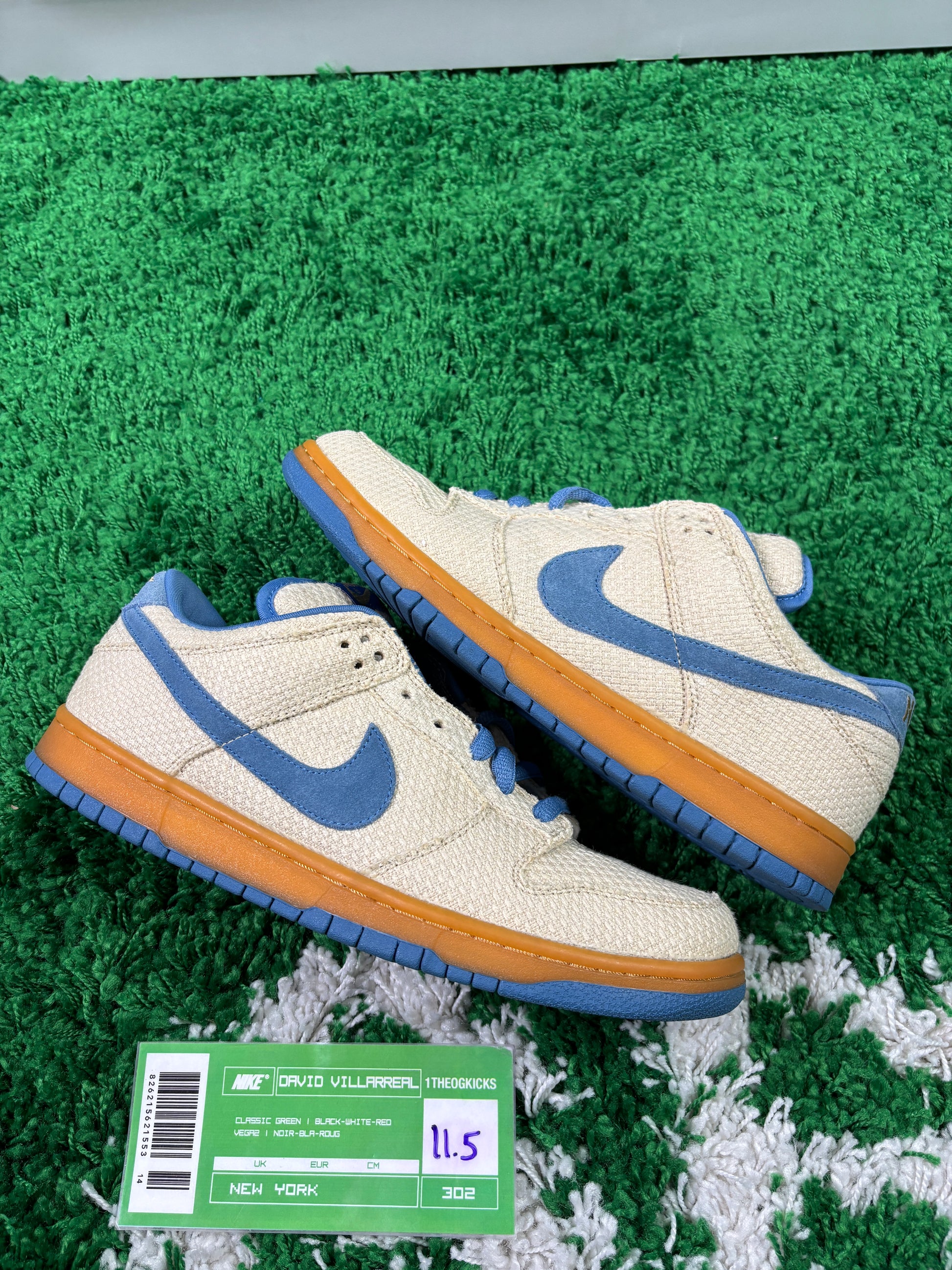 Nike Sb Blue Hemps - Size 11.5