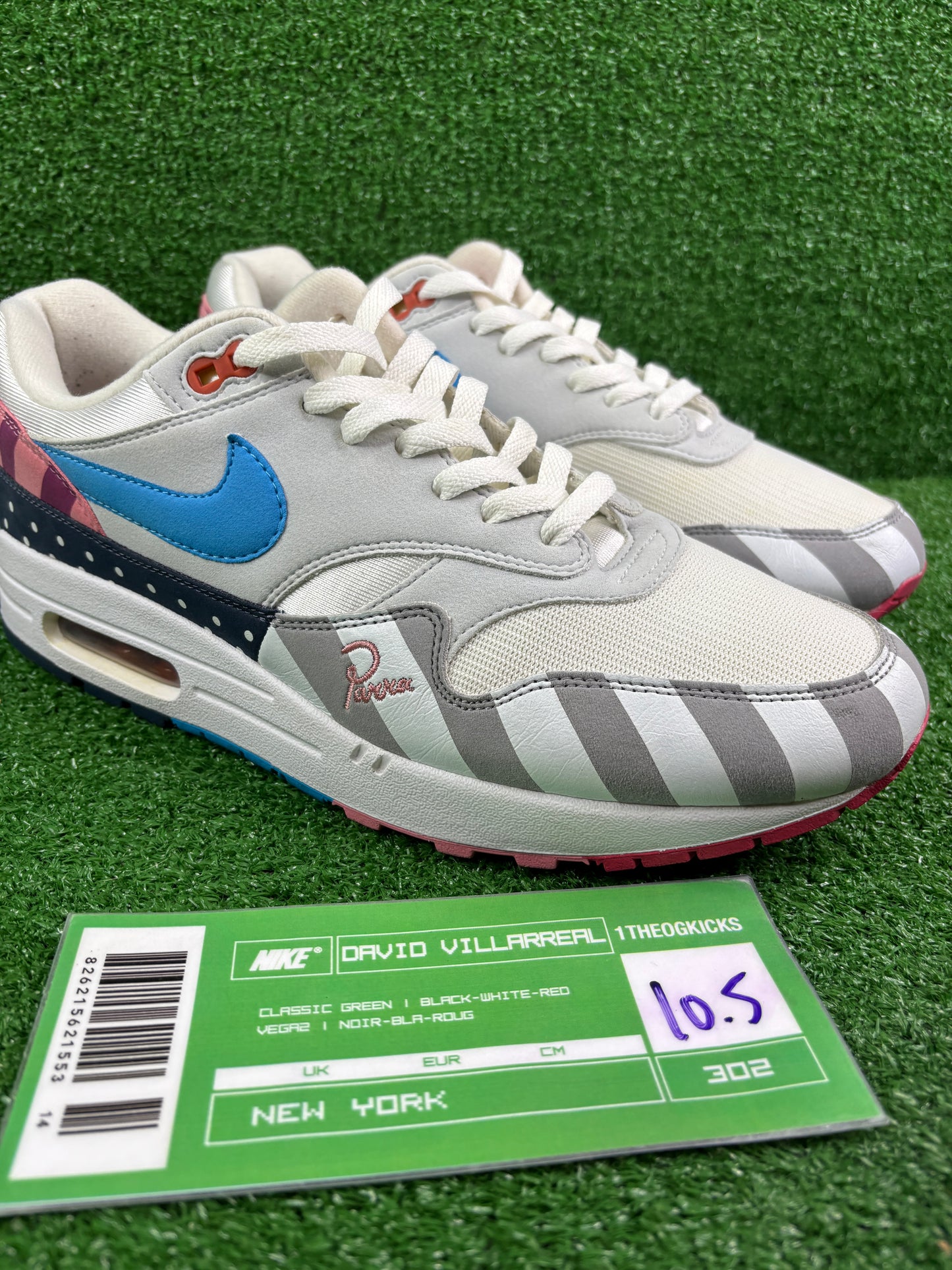 Air Max 1 Parra - size 10.5