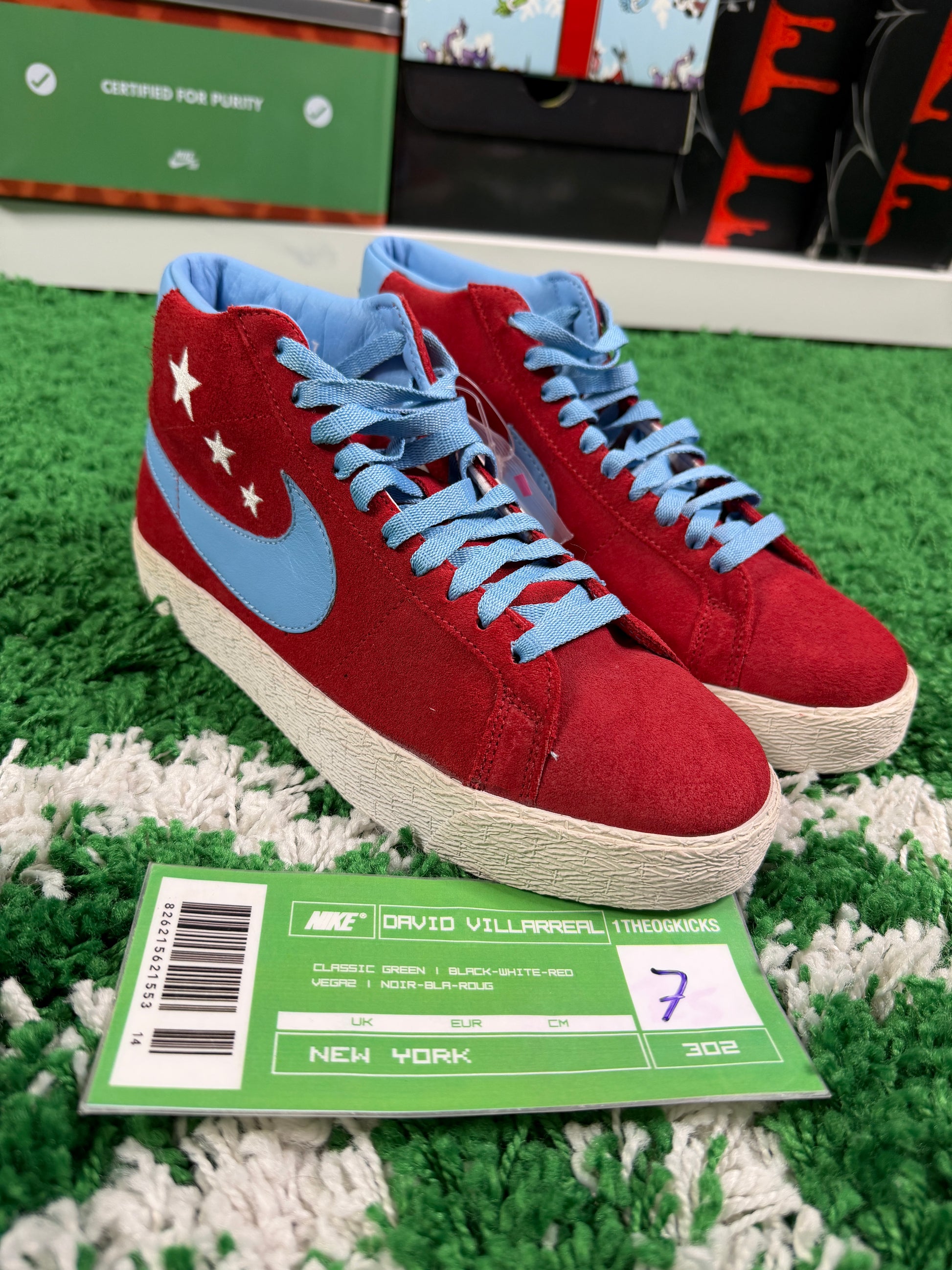 Nike Sb Vanilla Ice Blazers - Size 7