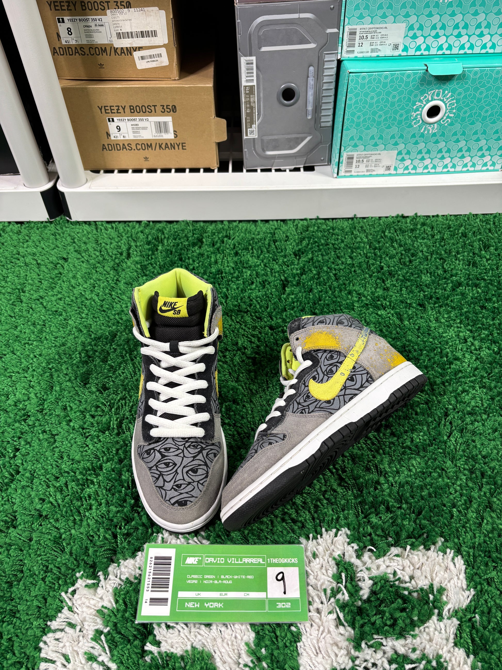 Nike Sb Ron Cameron Sample Set - Size 9