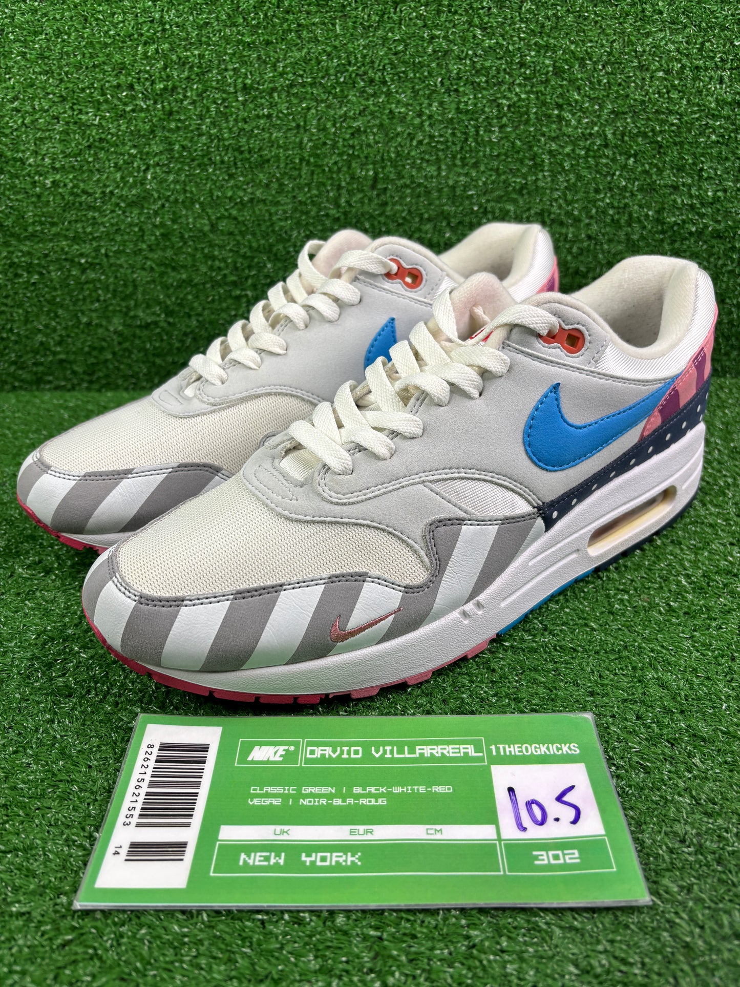 Air Max 1 Parra - size 10.5