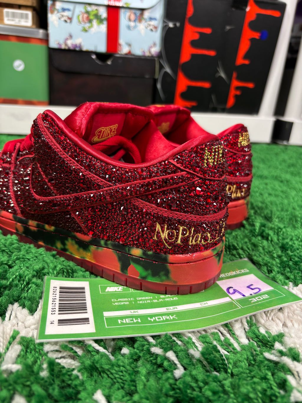 Nike Sb Wizard of Oz Dorthy Custom - Size 9.5