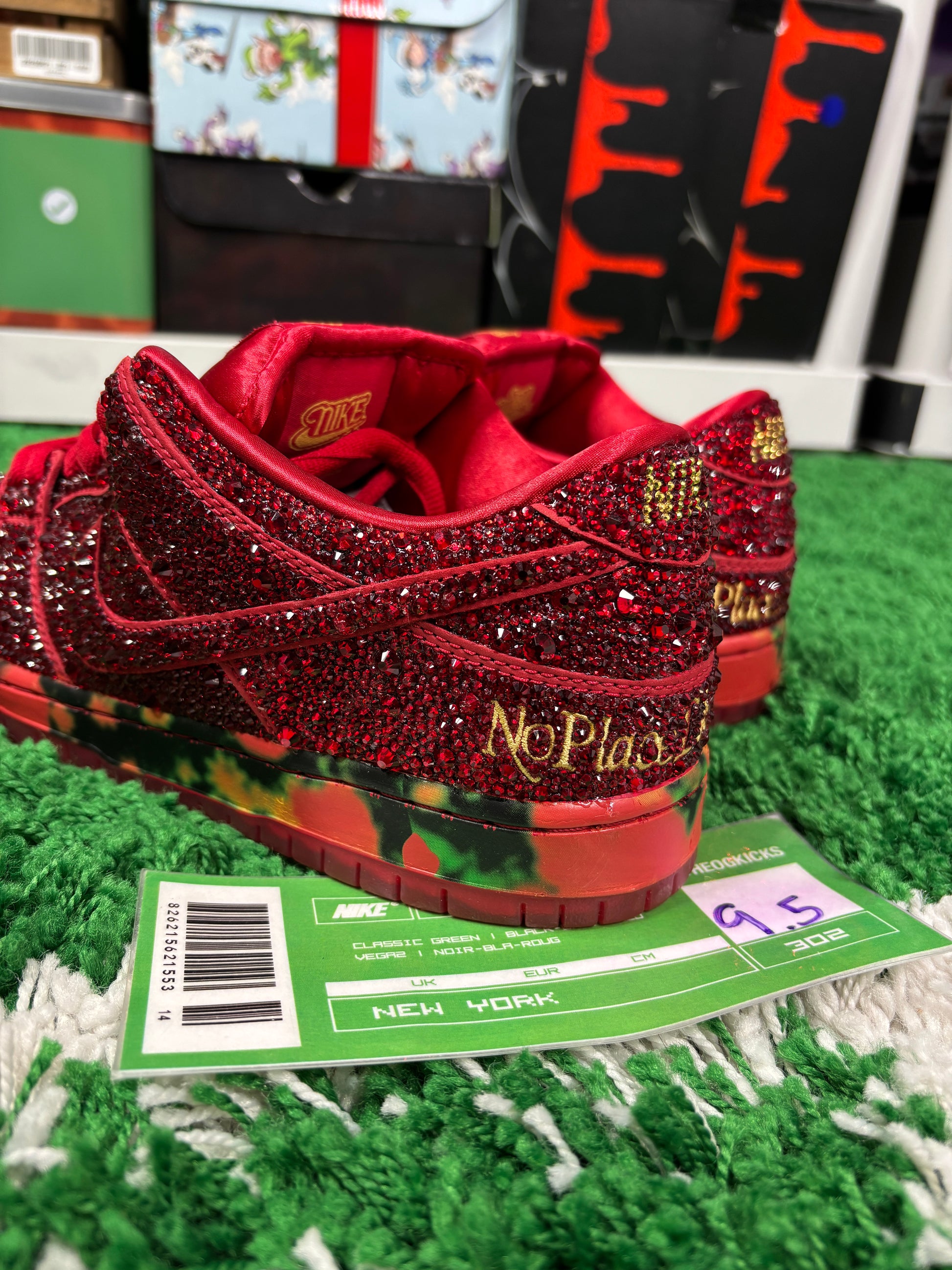 Nike Sb Wizard of Oz Dorthy Custom - Size 9.5