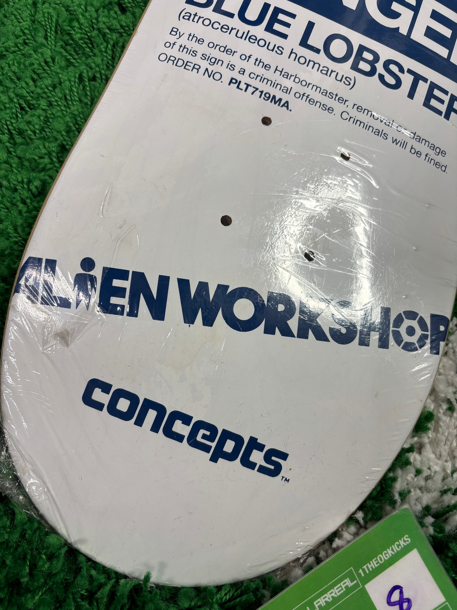 Nike Sb Blue Lobster Skateboard Deck