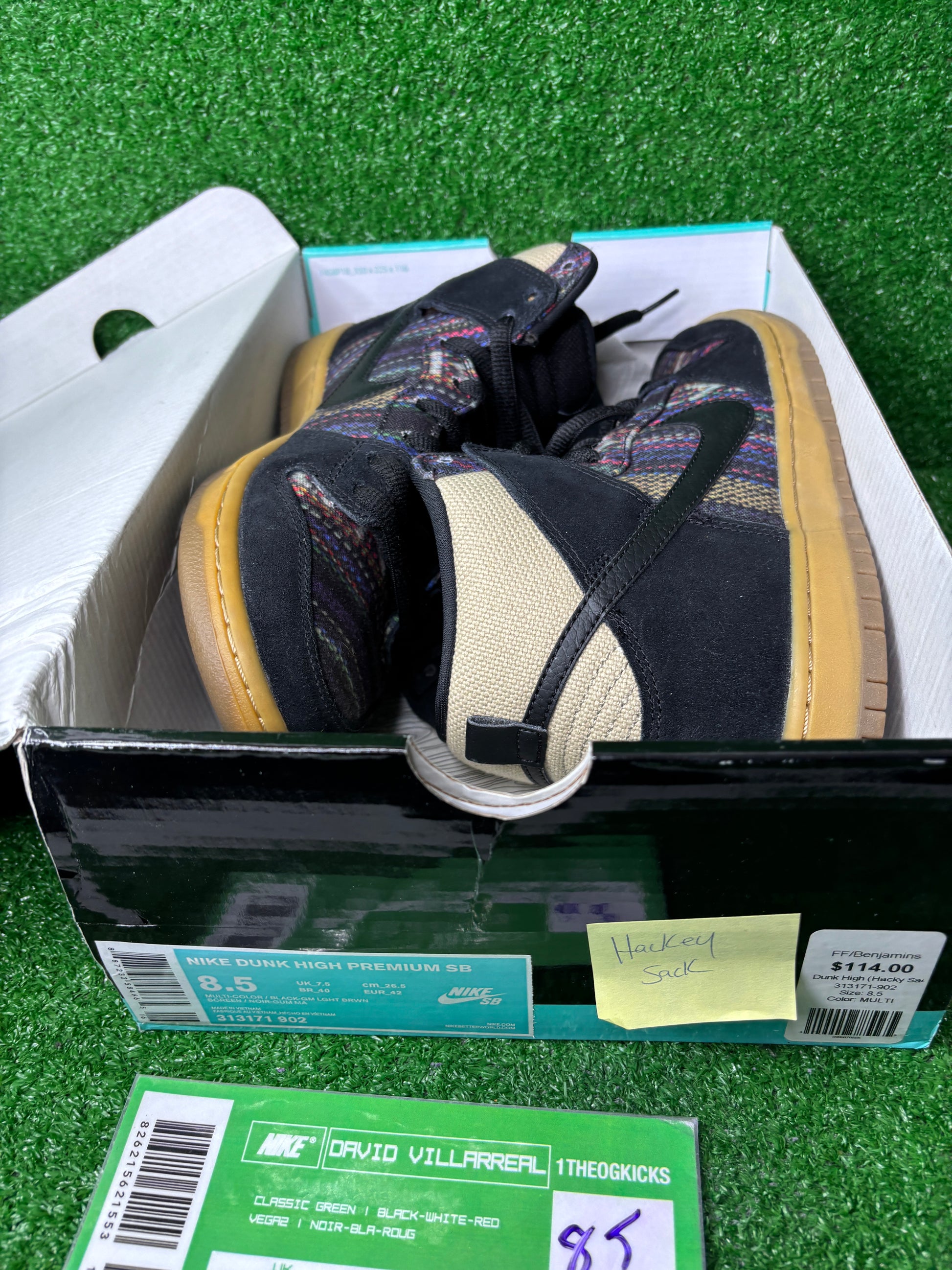 Nike Sb Hackett Sacks - Size 8.5