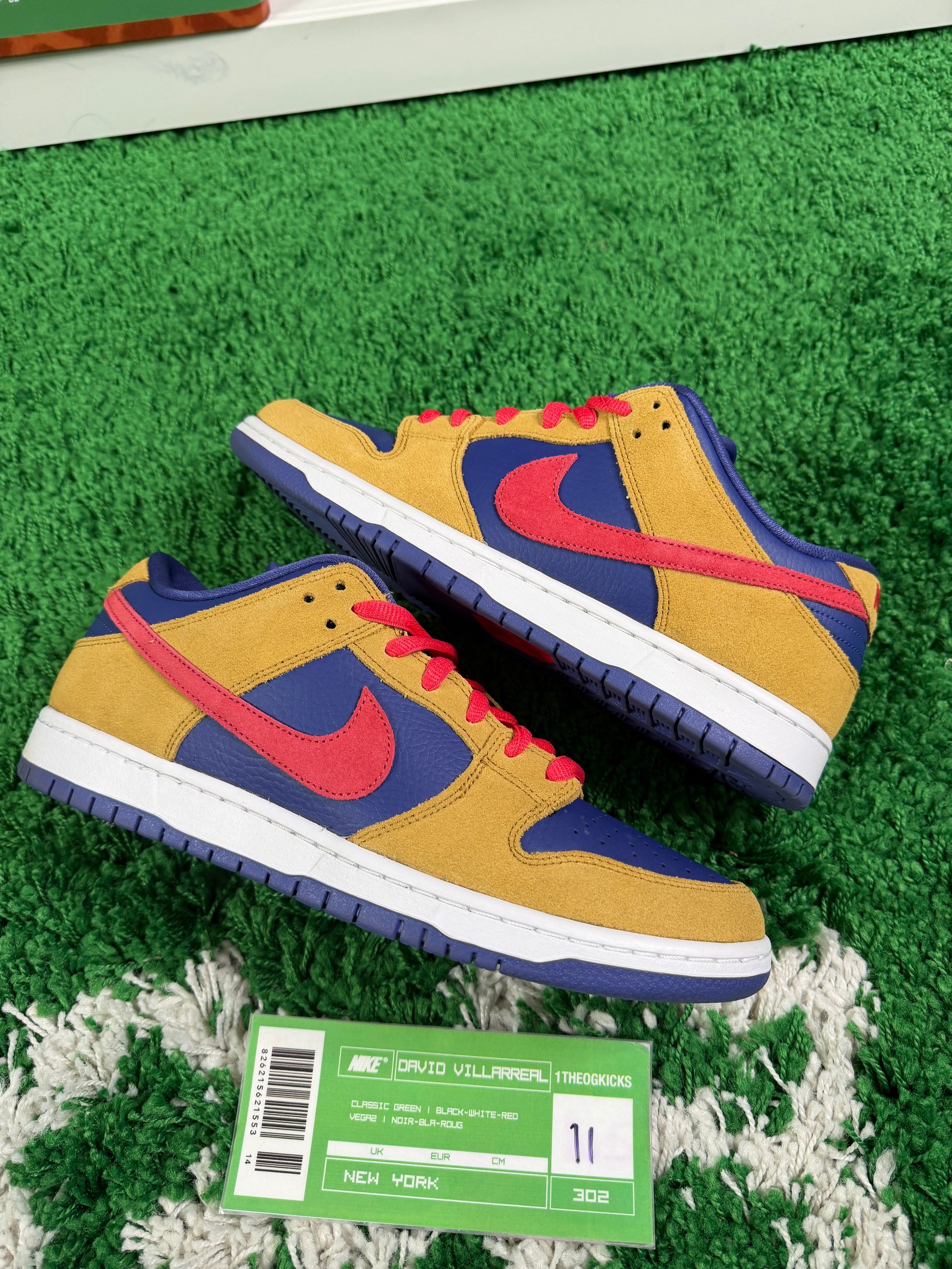Nike Sb Reverse Papa Bear Lows - Size 11