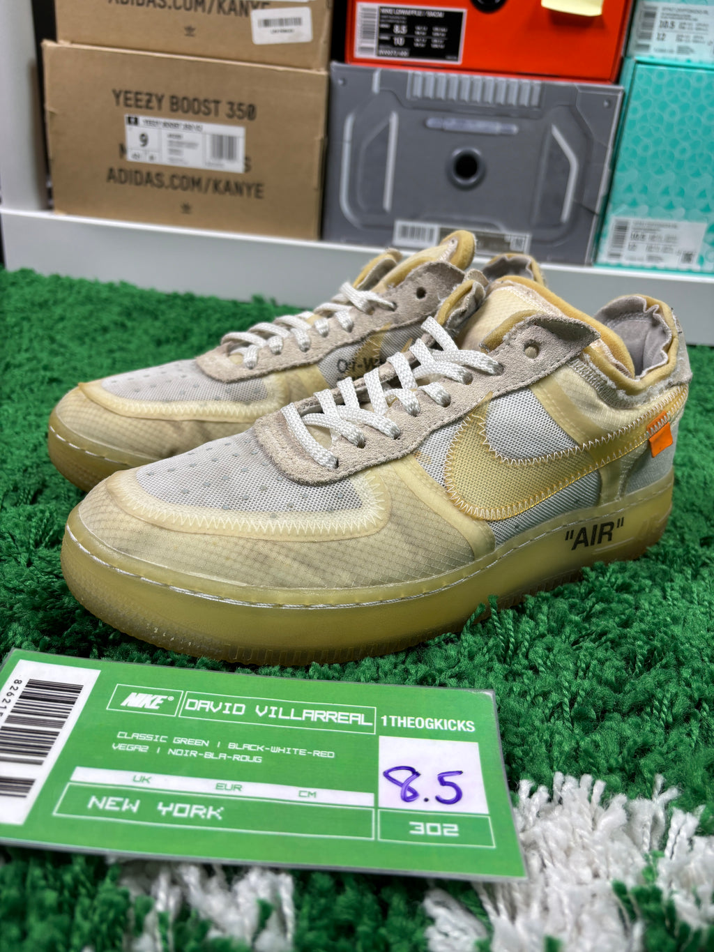 Air Force 1 Off White The Ten - Size 8.5
