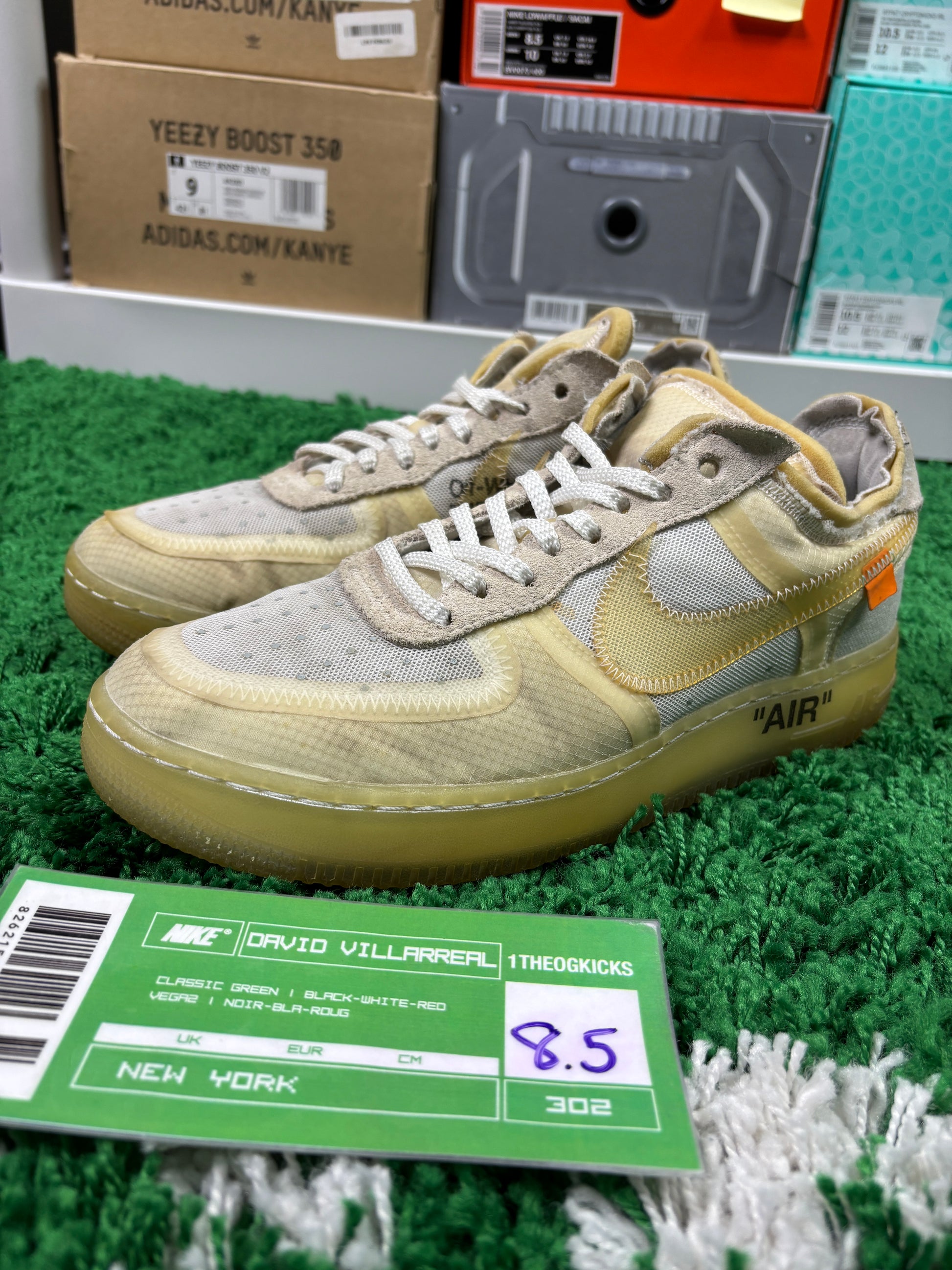 Air Force 1 Off White The Ten - Size 8.5