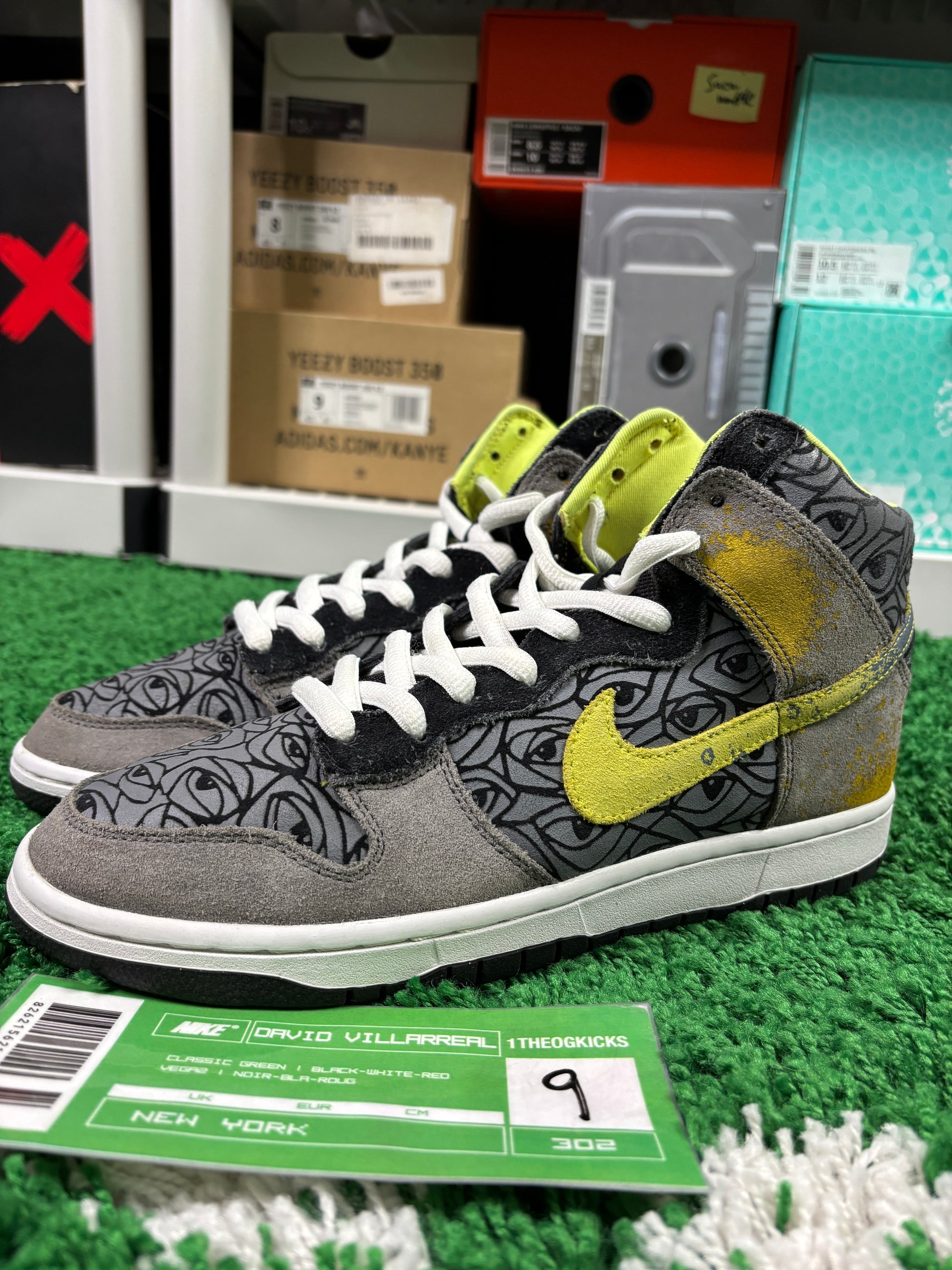 Nike Sb Ron Cameron Sample Set - Size 9