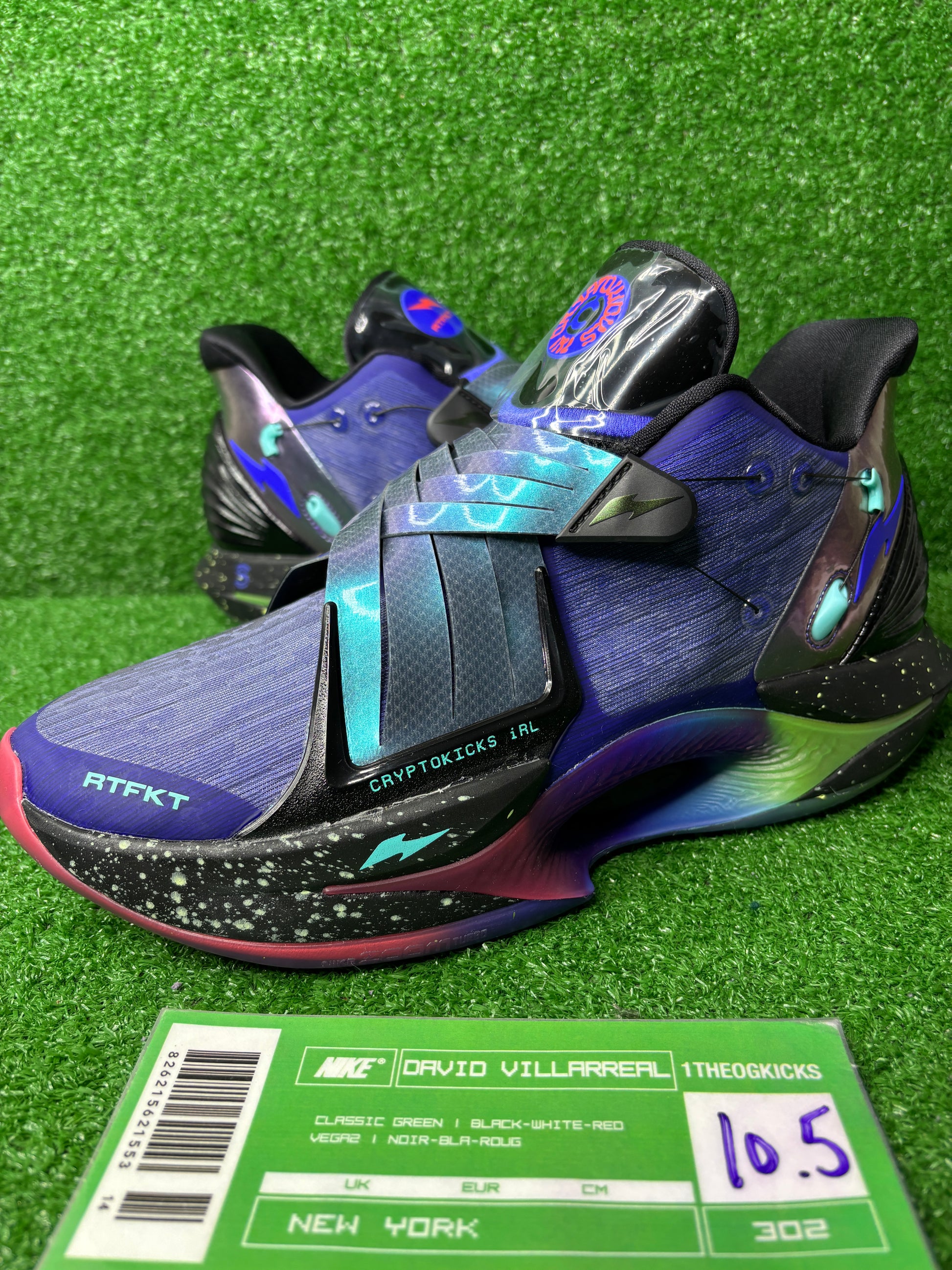 Nike RFKT Cryptokicks IRL SPACE MATTER - Size 10.5