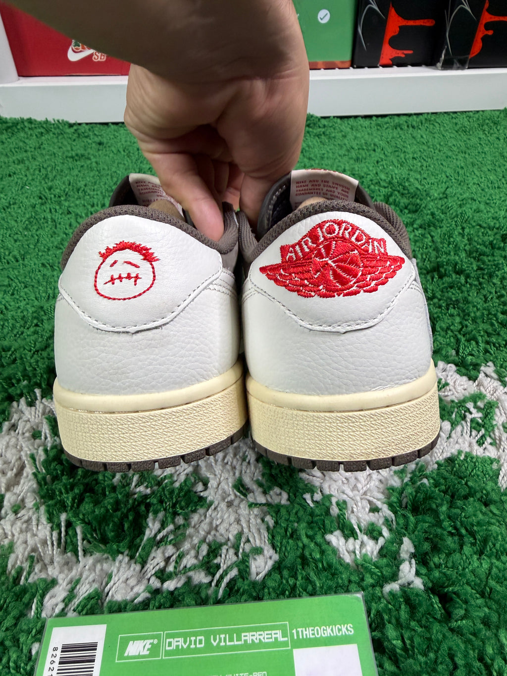 Jordan 1 Low Travis Scott Reverse Mocha - Size 8.5