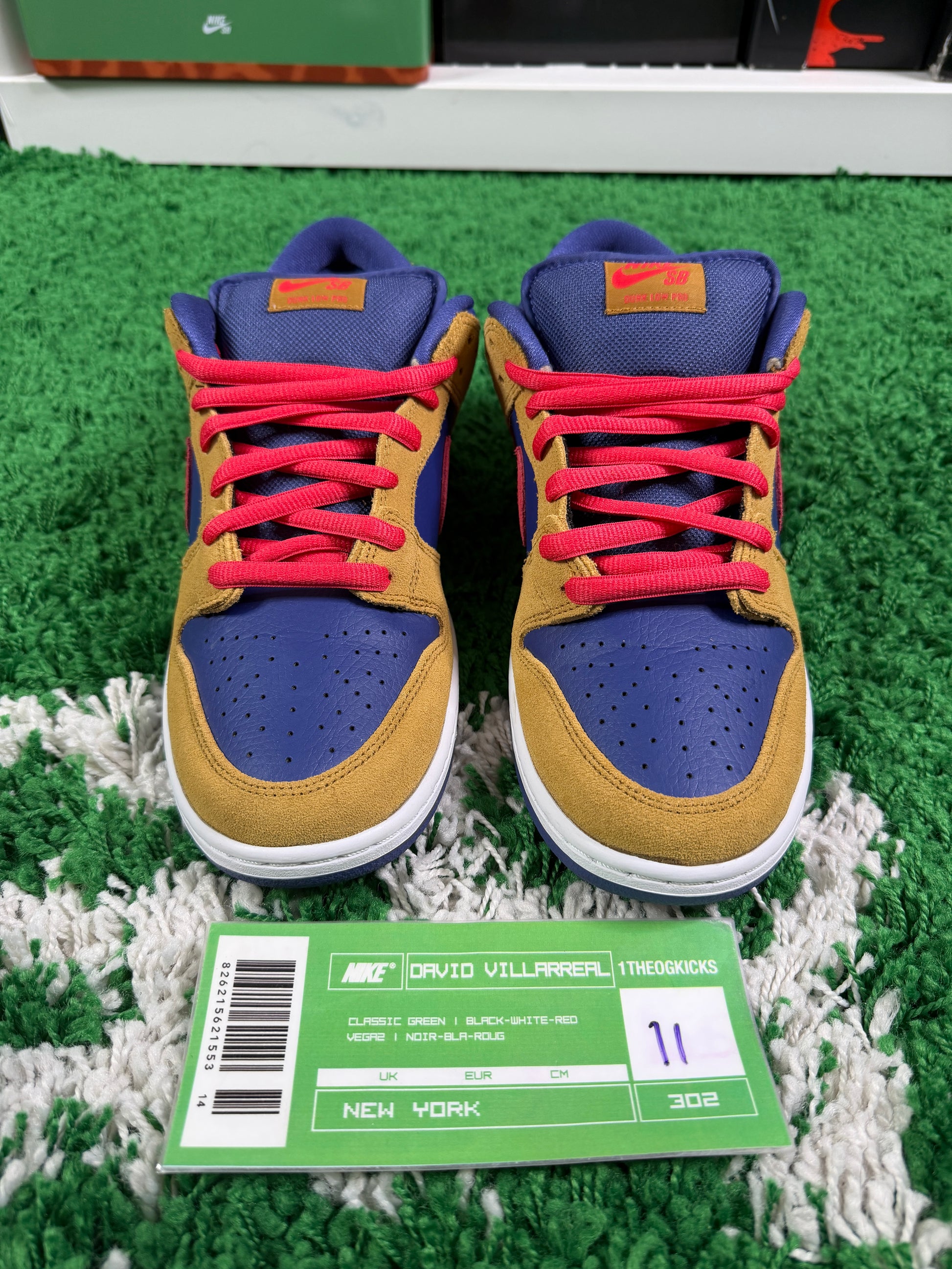 Nike Sb Reverse Papa Bear Lows - Size 11