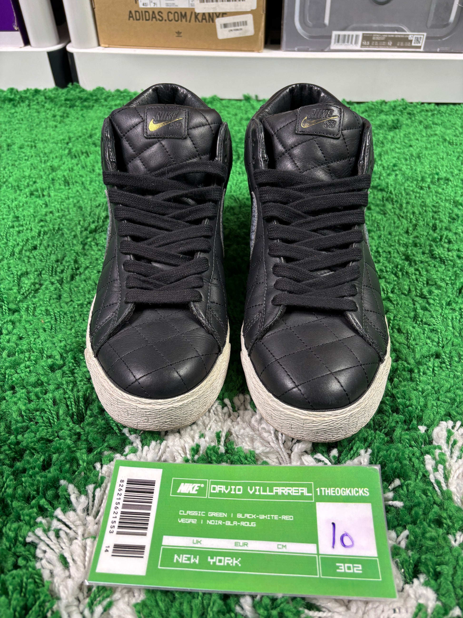 Nike Sb Black Supreme Blazer - Size 10