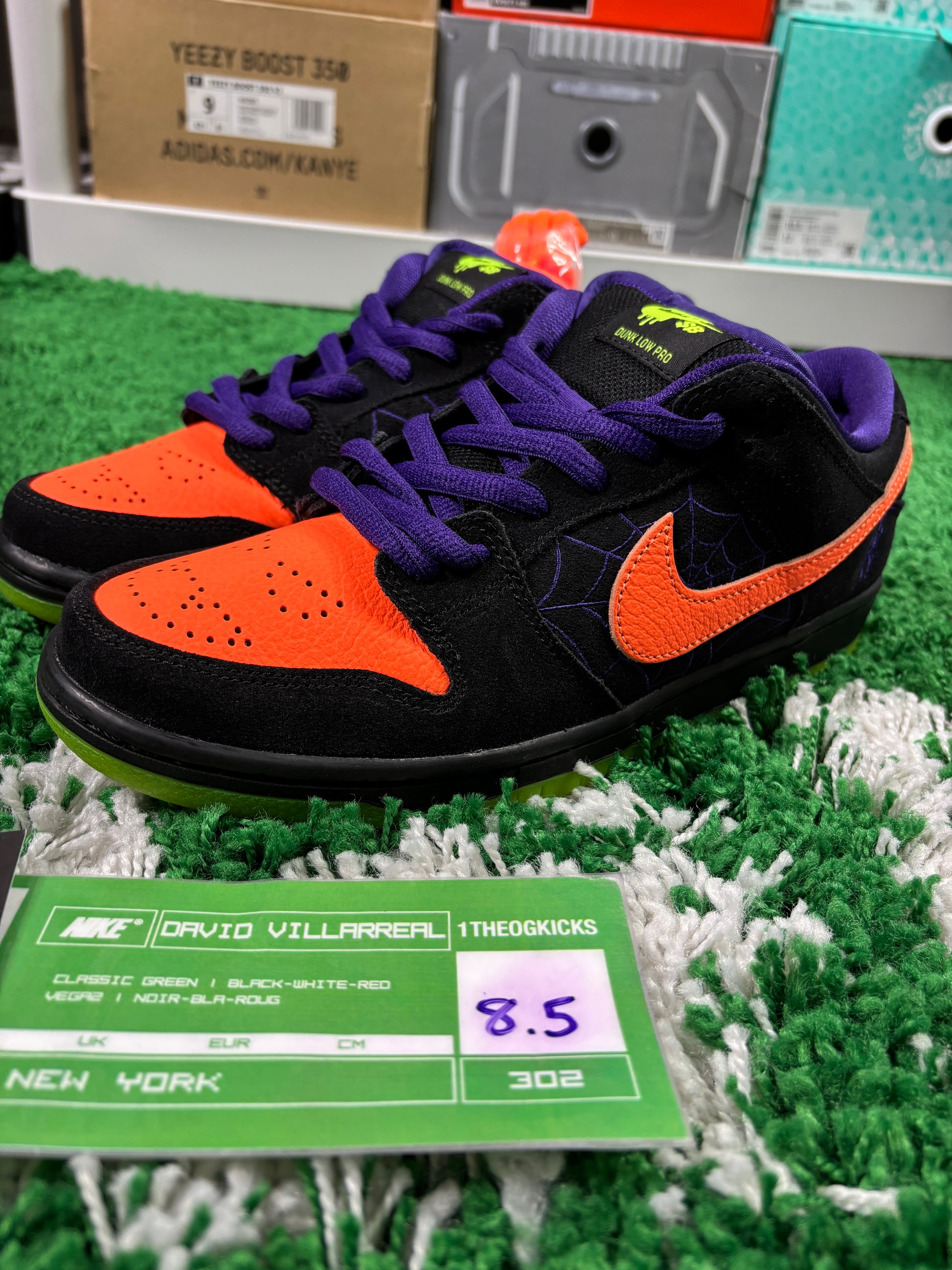 Nike Sb Night Of Mischief Special Box - Size 8.5