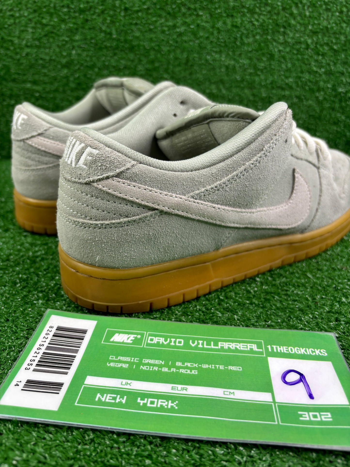 Nike Sb Horizon Green - Size 9