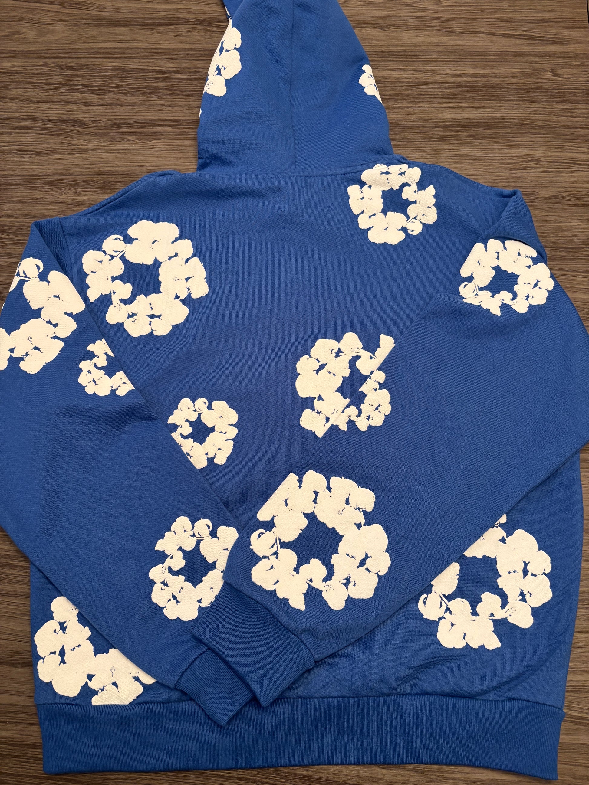 Denim Tears The Cotton Wreath Sweatshirt 'Royal Blue' - Size XXL