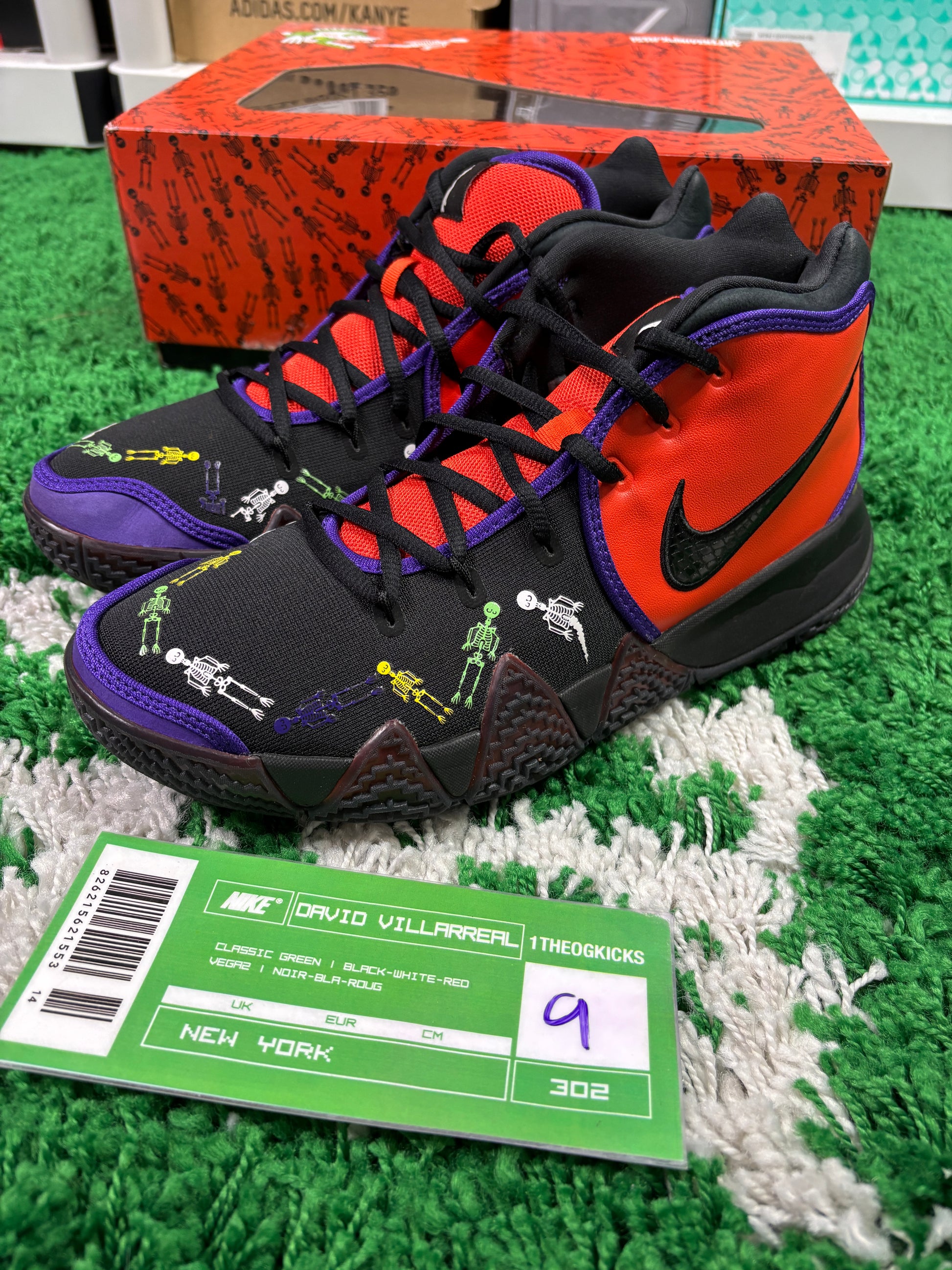 Nike Kyrie Day of the Dead Sample - Size 8.5