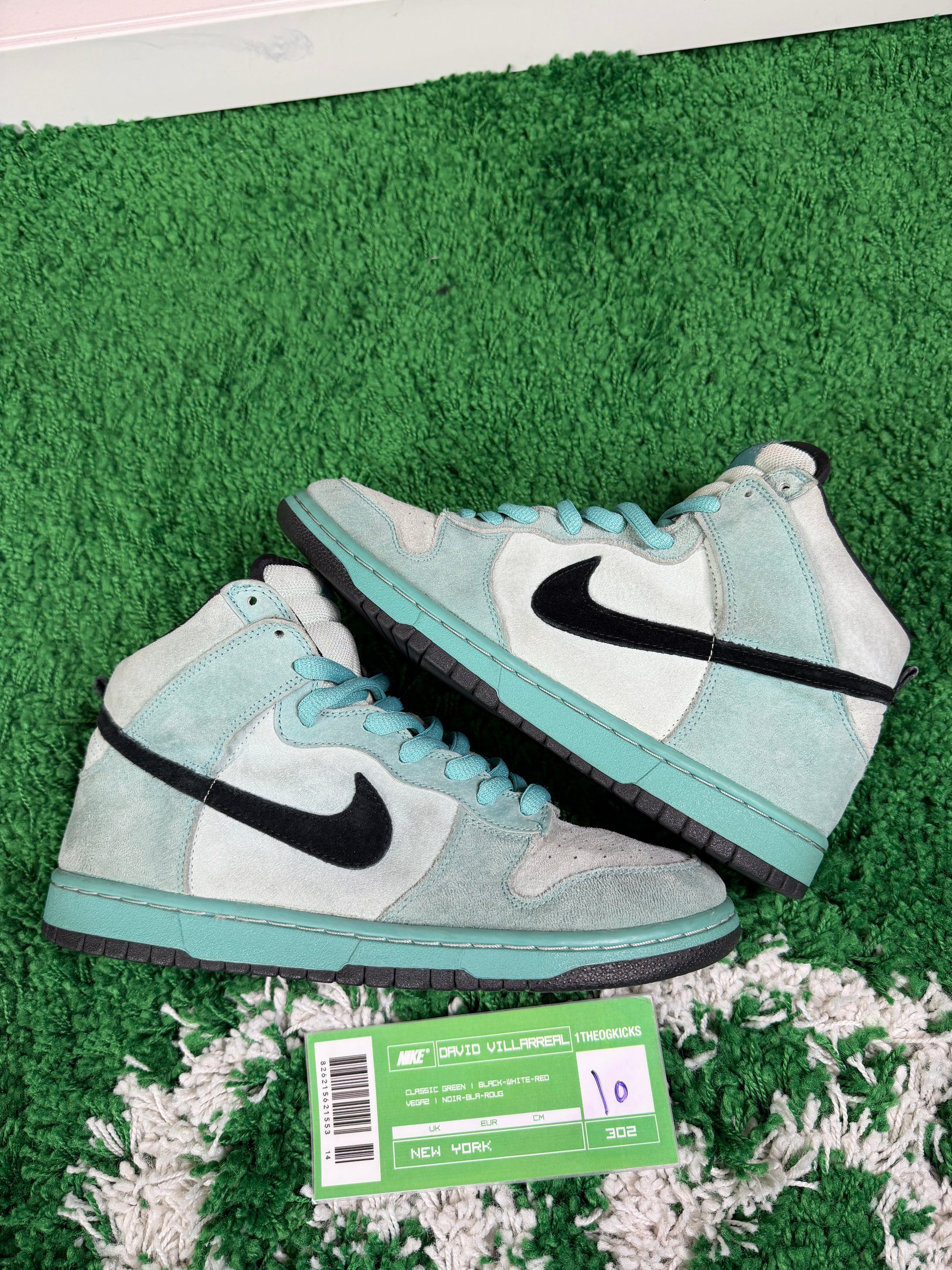 Nike Sb Sea Crystal Highs - Size 10
